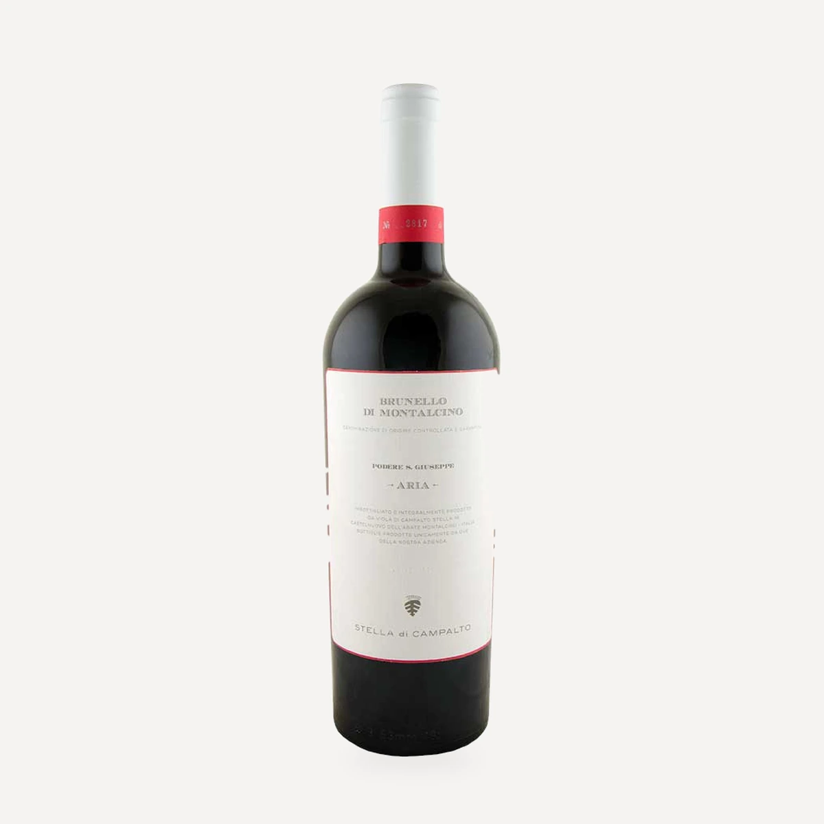 Brunello di Montalcino Aria wine — Stella di Campalto (Podere S.Giuseppe) winery — Dionysus