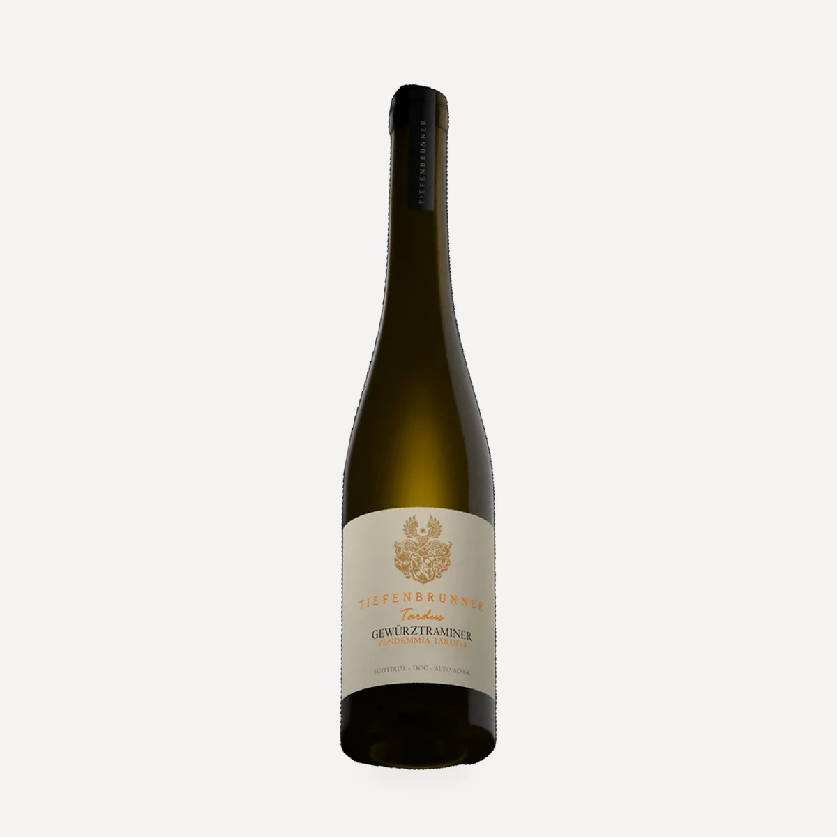Turmhof Tardus Gewürztraminer Late Harvest Südtirol Alto Adige DOC wine — Tiefenbrunner winery — Dionysus