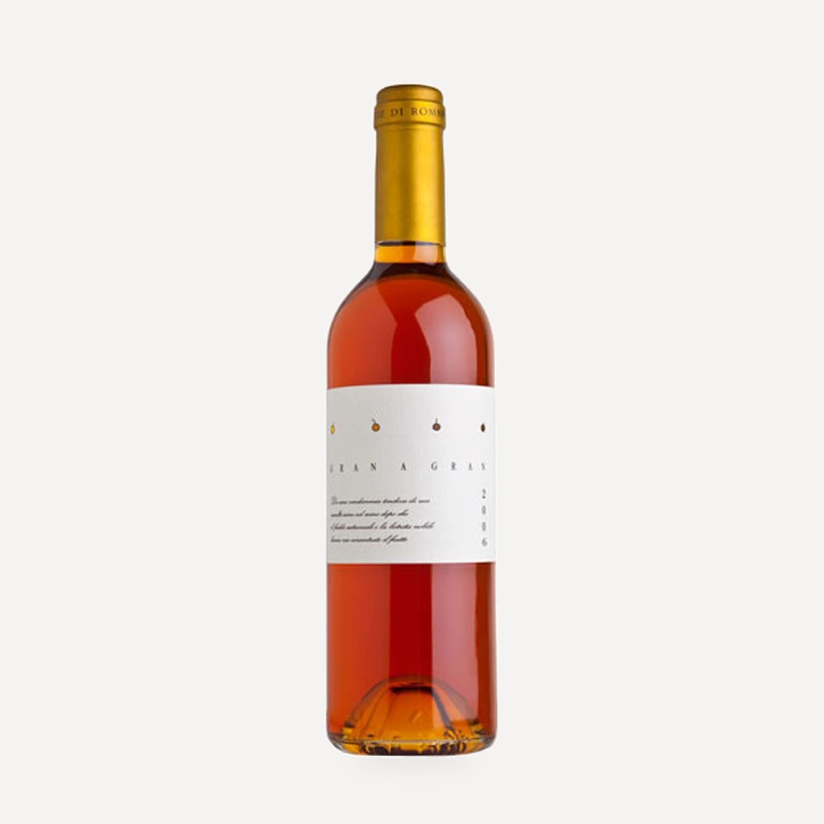 Gran a Gran wine — Vie di Romans winery — Dionysus