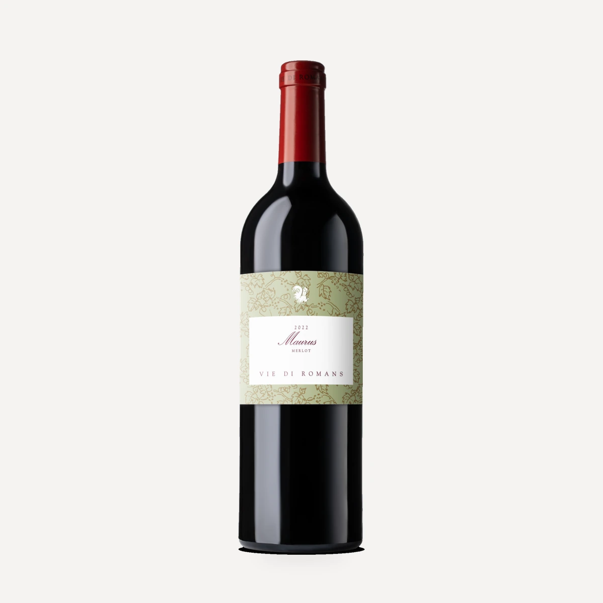 Maurus Merlot wine — Vie di Romans winery — Dionysus