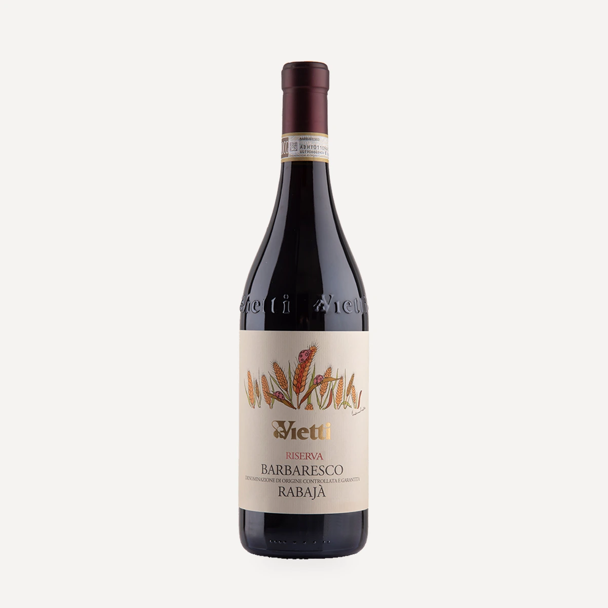 Barbaresco Riserva Rabajà wine — Vietti winery — Dionysus