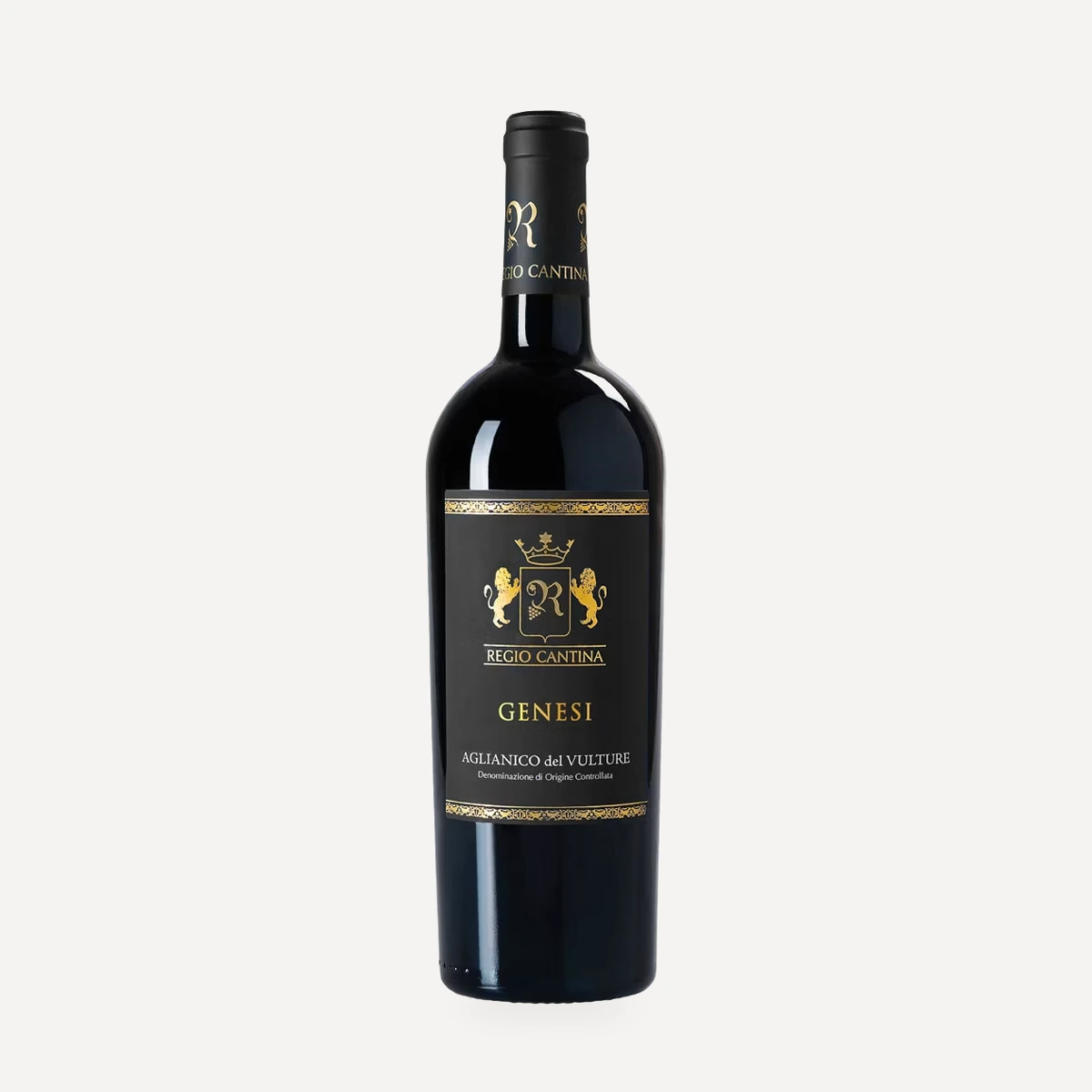 Genesi Aglianico del Vulture DOC wine — Regio Cantina winery — Dionysus