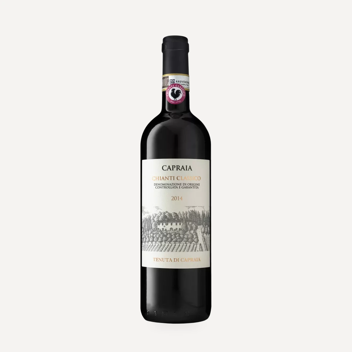 Chianti Classico Capraia wine — Rocca di Castagnoli winery — Dionysus