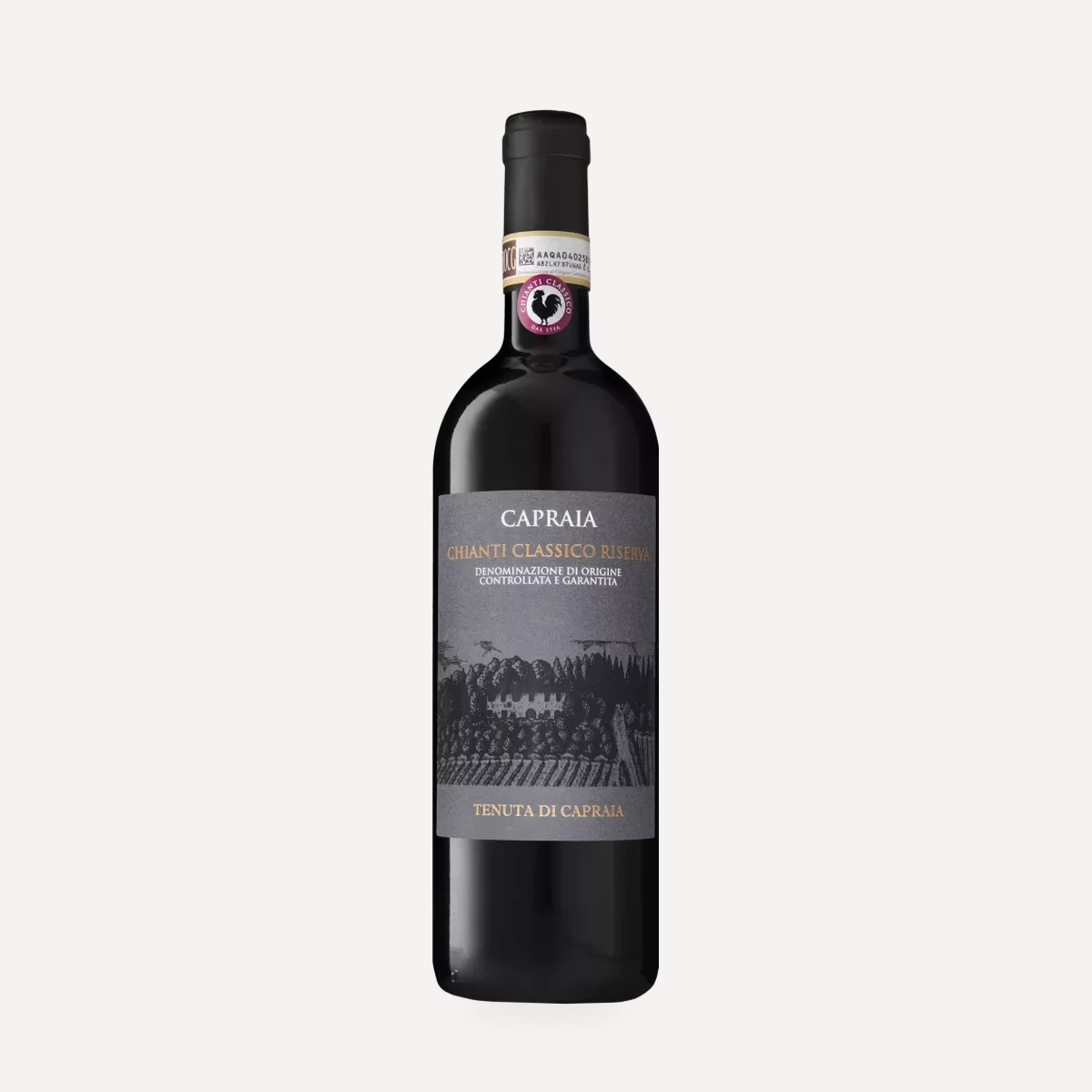 Chianti Classico Riserva Capraia wine — Rocca di Castagnoli winery — Dionysus