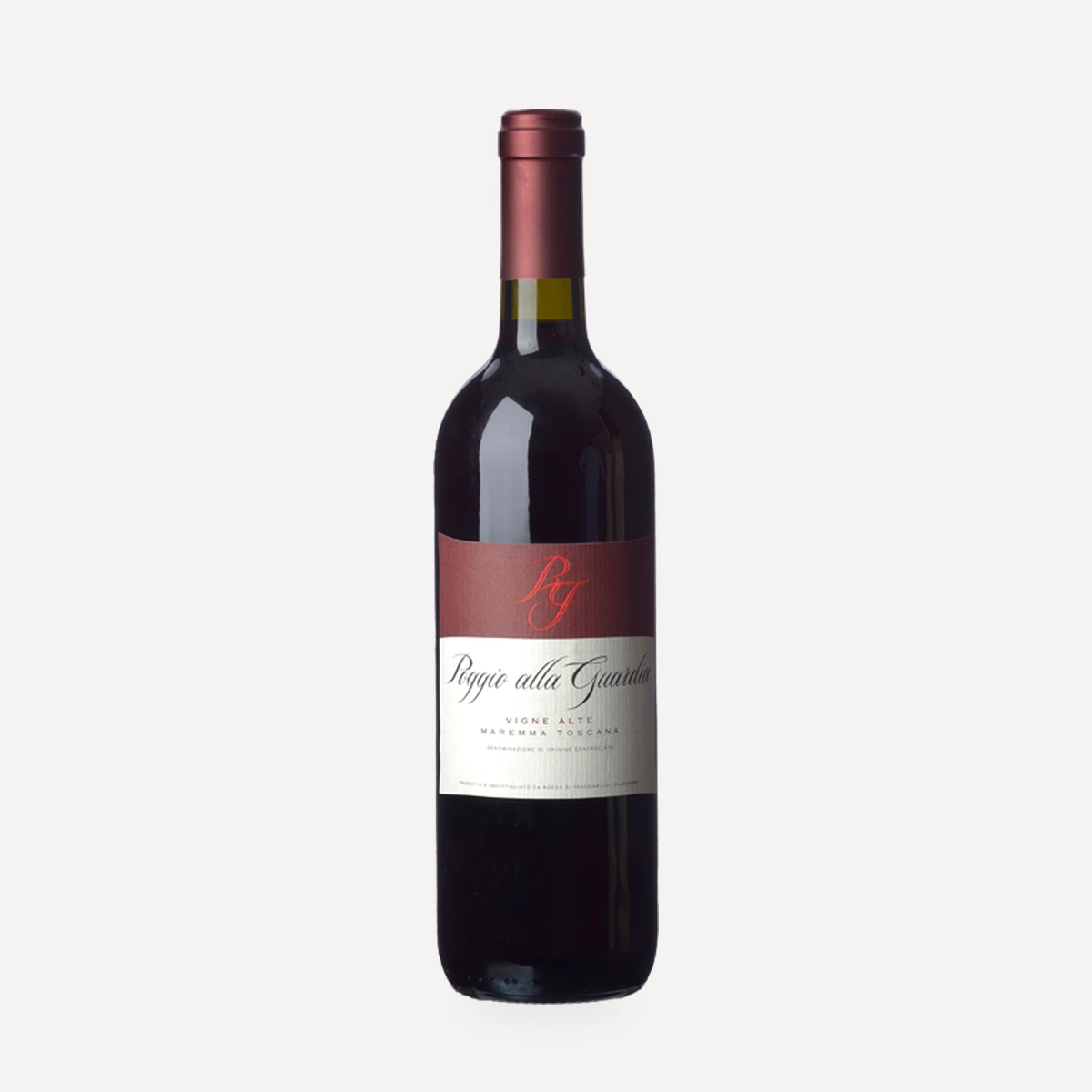 Poggio alla Guardia Vigne Alte wine — Rocca di Frassinello winery — Dionysus