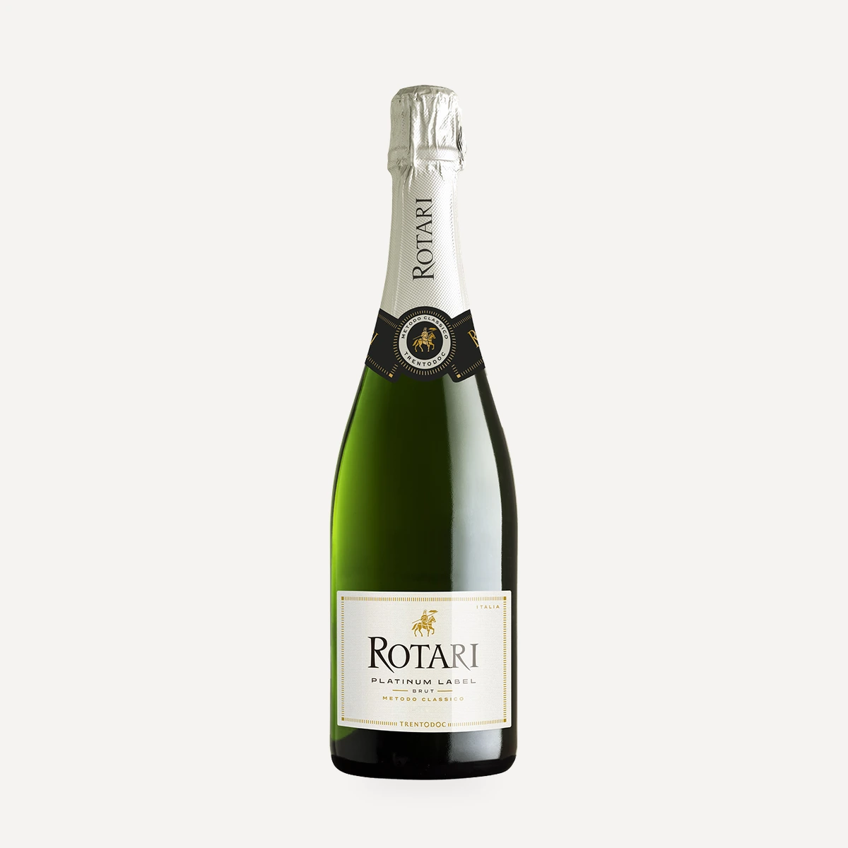 Brut Platinum Trentodoc wine — Rotari winery — Dionysus