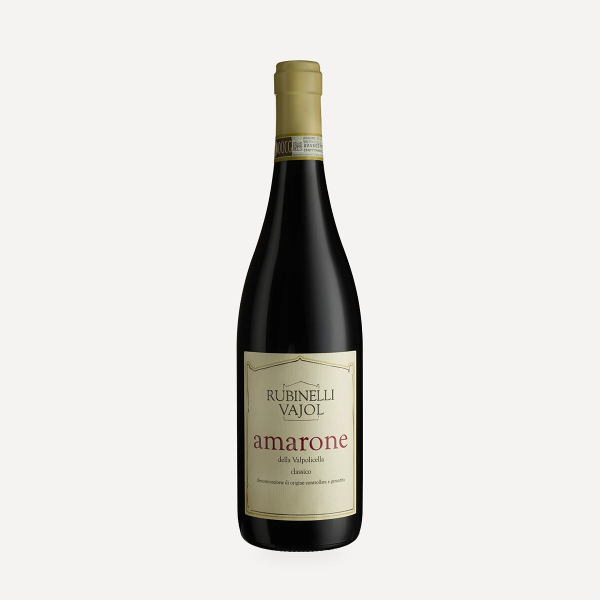 amarone della Valpolicella classico DOCG wine — Rubinelli Vajol winery — Dionysus
