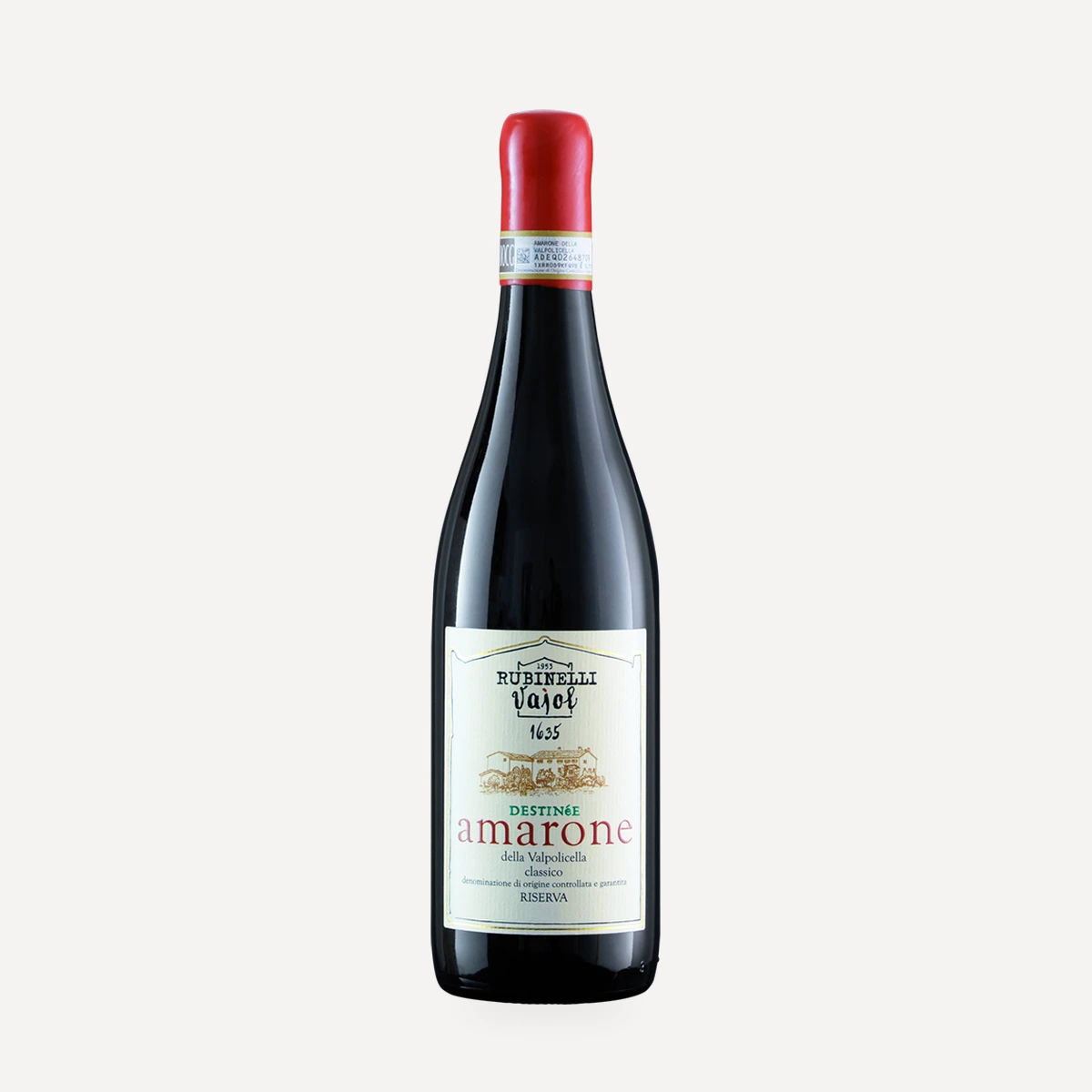 amarone DESTINéE — amarone della Valpolicella classico DOCG RISERVA wine — Rubinelli Vajol winery — Dionysus