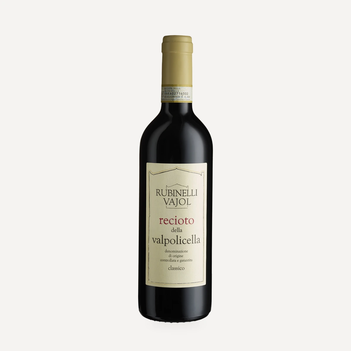 recioto della Valpolicella classico DOCG wine — Rubinelli Vajol winery — Dionysus