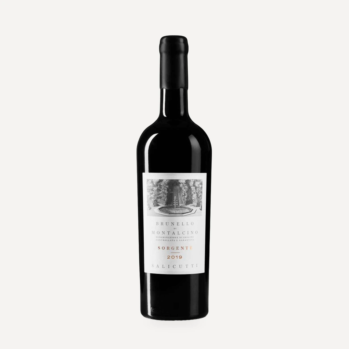 Brunello di Montalcino Sorgente wine — Salicutti winery — Dionysus