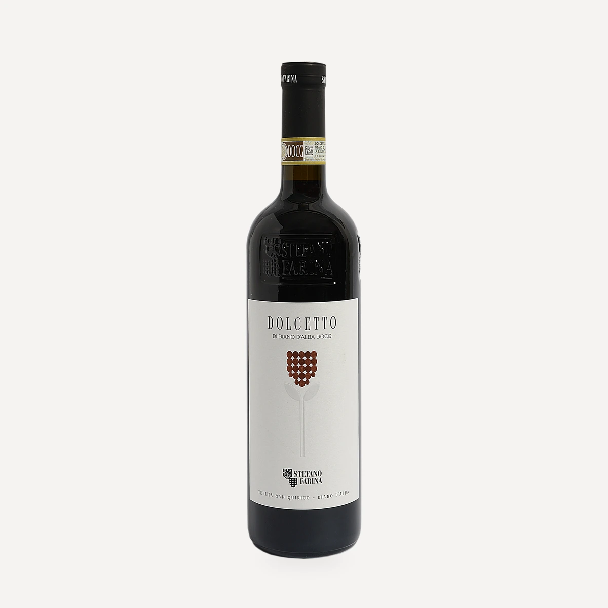 Dolcetto di Diano d’Alba wine — San Quirico winery — Dionysus