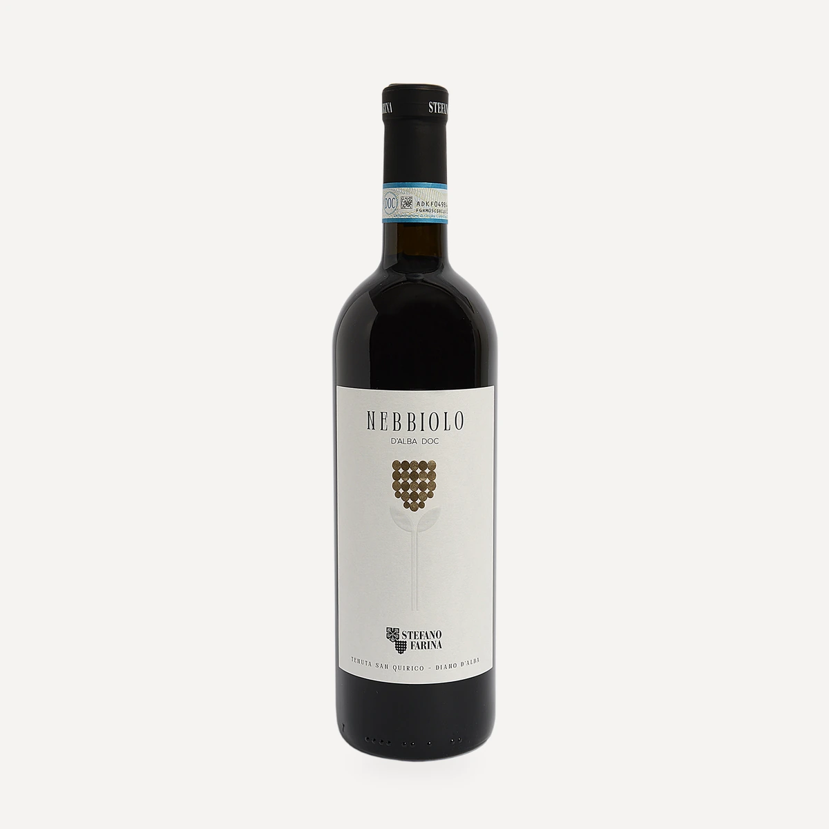 Nebbiolo d’Alba wine — San Quirico winery — Dionysus