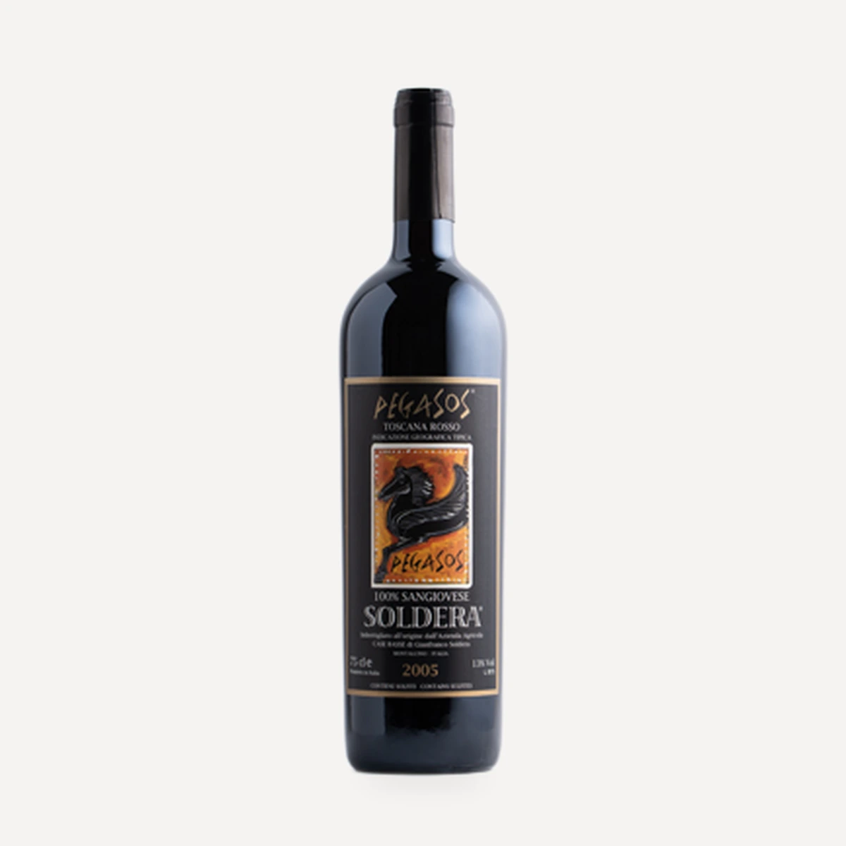 Soldera Pegasos 100% Sangiovese IGT wine — Soldera Case Basse winery — Dionysus