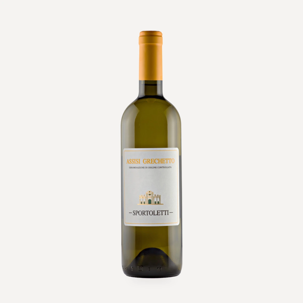 Assisi Grechetto DOP wine — Sportoletti winery — Dionysus