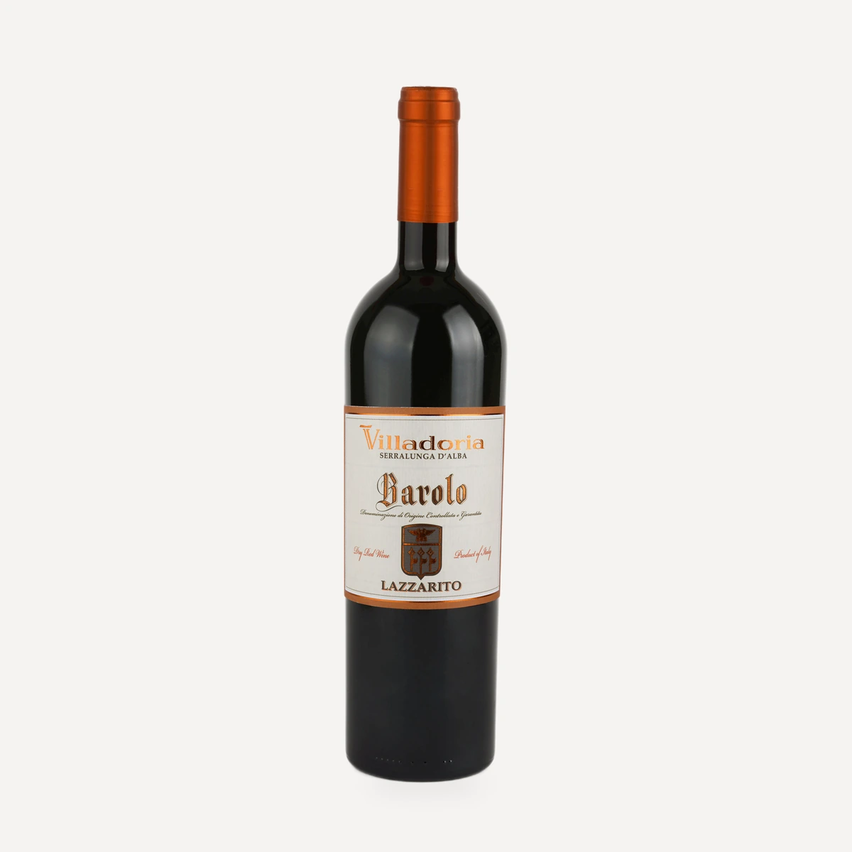 Barolo Lazzarito DOCG wine — Villadoria winery — Dionysus
