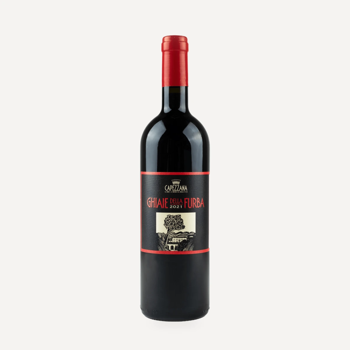 Ghiaie della Furba I.G.T. Bio wine — Capezzana winery — Dionysus