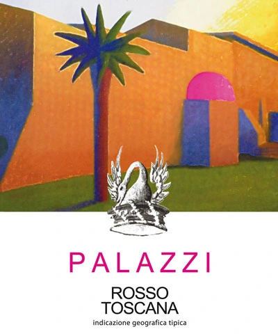 Palazzi wine — di Trinoro winery — Dionysus