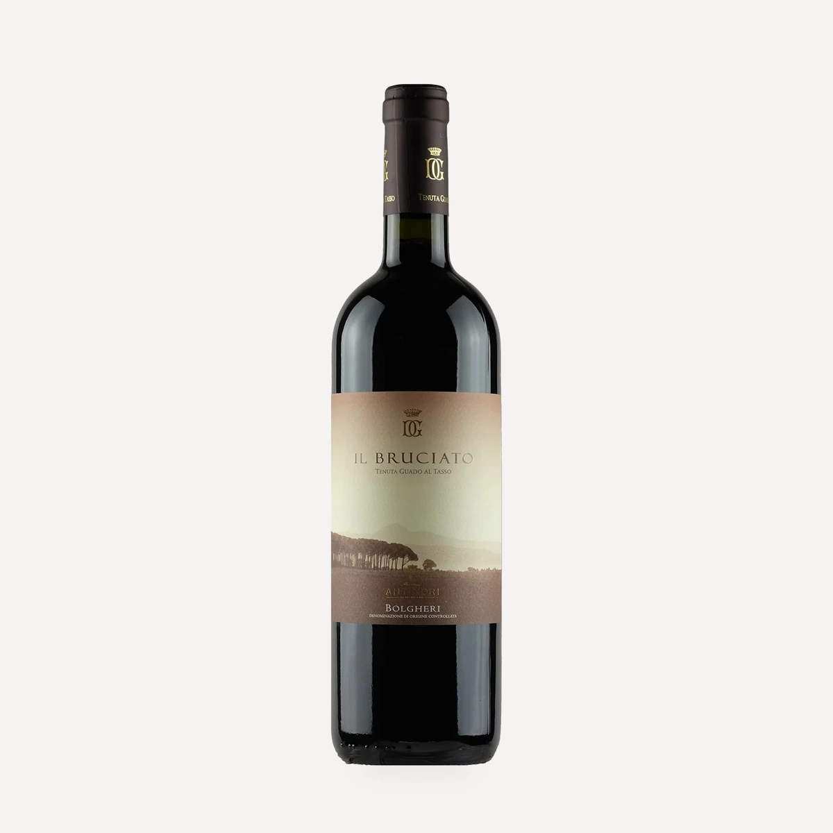 Il Bruciato wine — Antinori (Guado al Tasso) winery — Dionysus