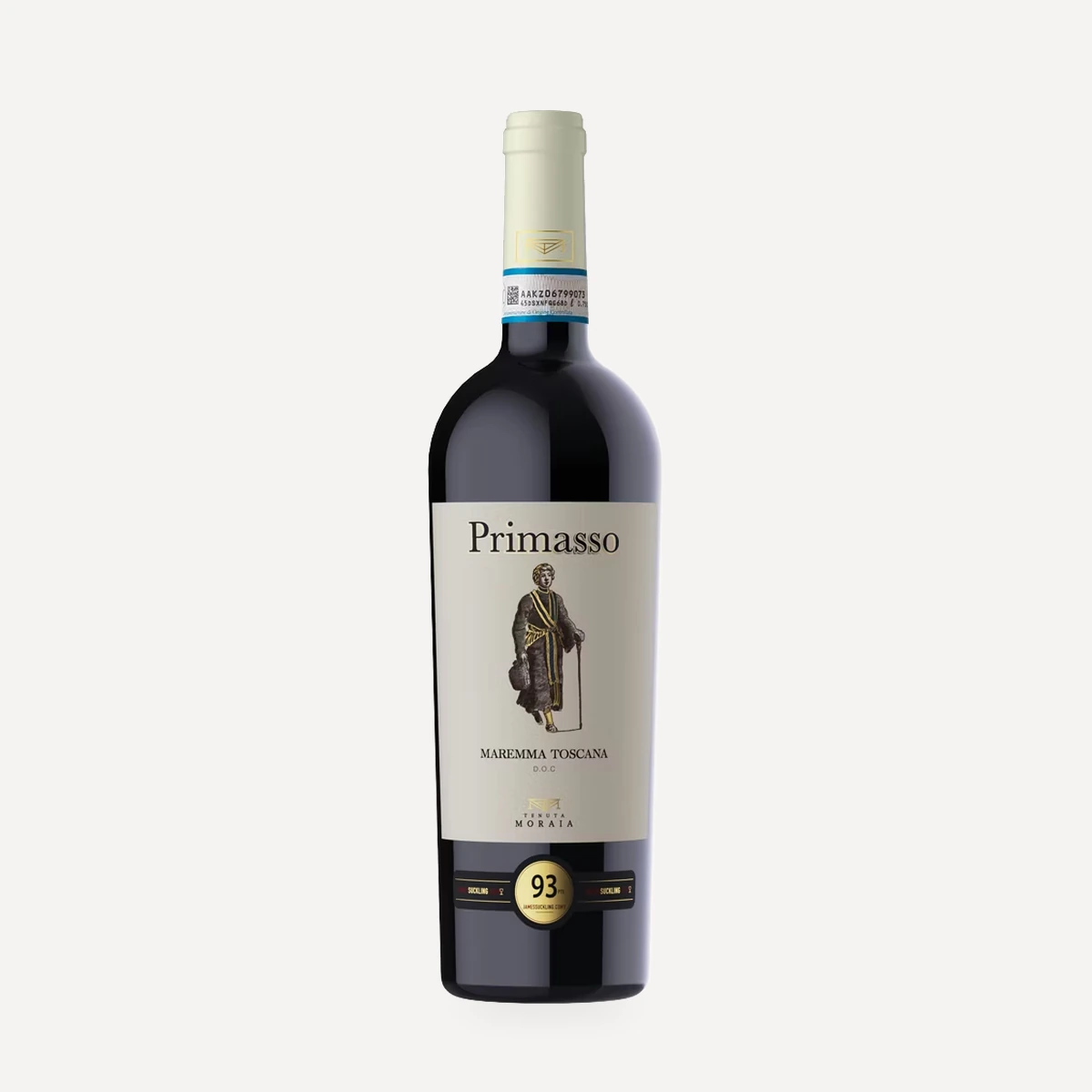Primasso Maremma Toscana Rosso DOC wine — Tenuta Moraia winery — Dionysus