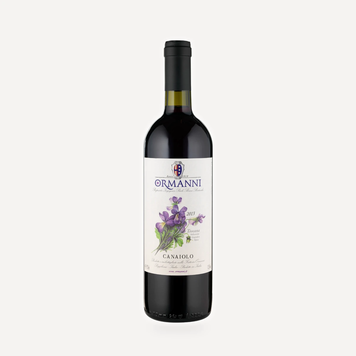 Canaiolo Toscana BIO IGT wine — Ormanni winery — Dionysus