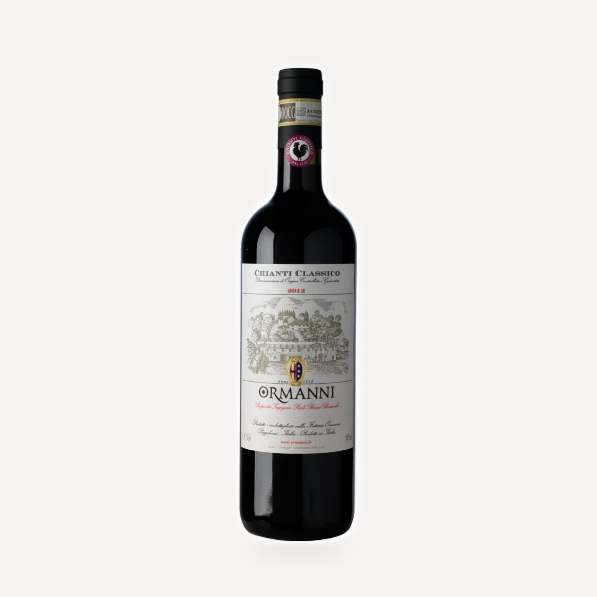 Chianti Classico BIO wine — Ormanni winery — Dionysus