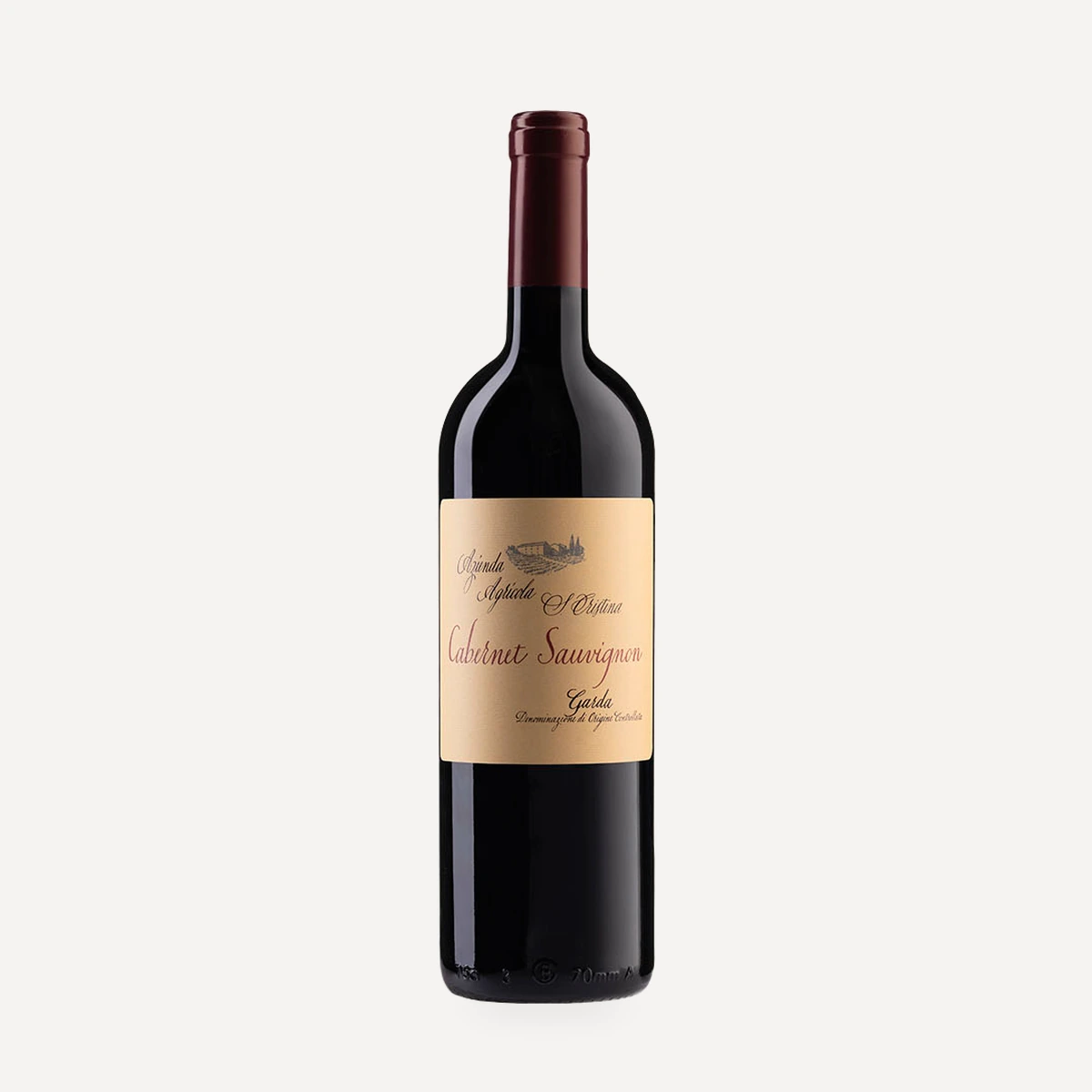 Cabernet Sauvignon Garda DOC wine — S. Cristina (Zenato) winery — Dionysus