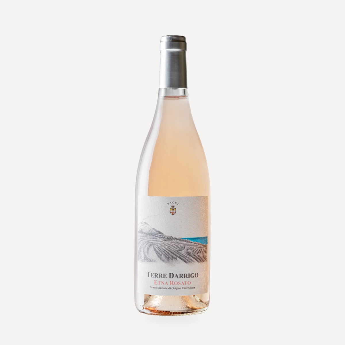 Etna Rosato wine — Terre Darrigo winery — Dionysus
