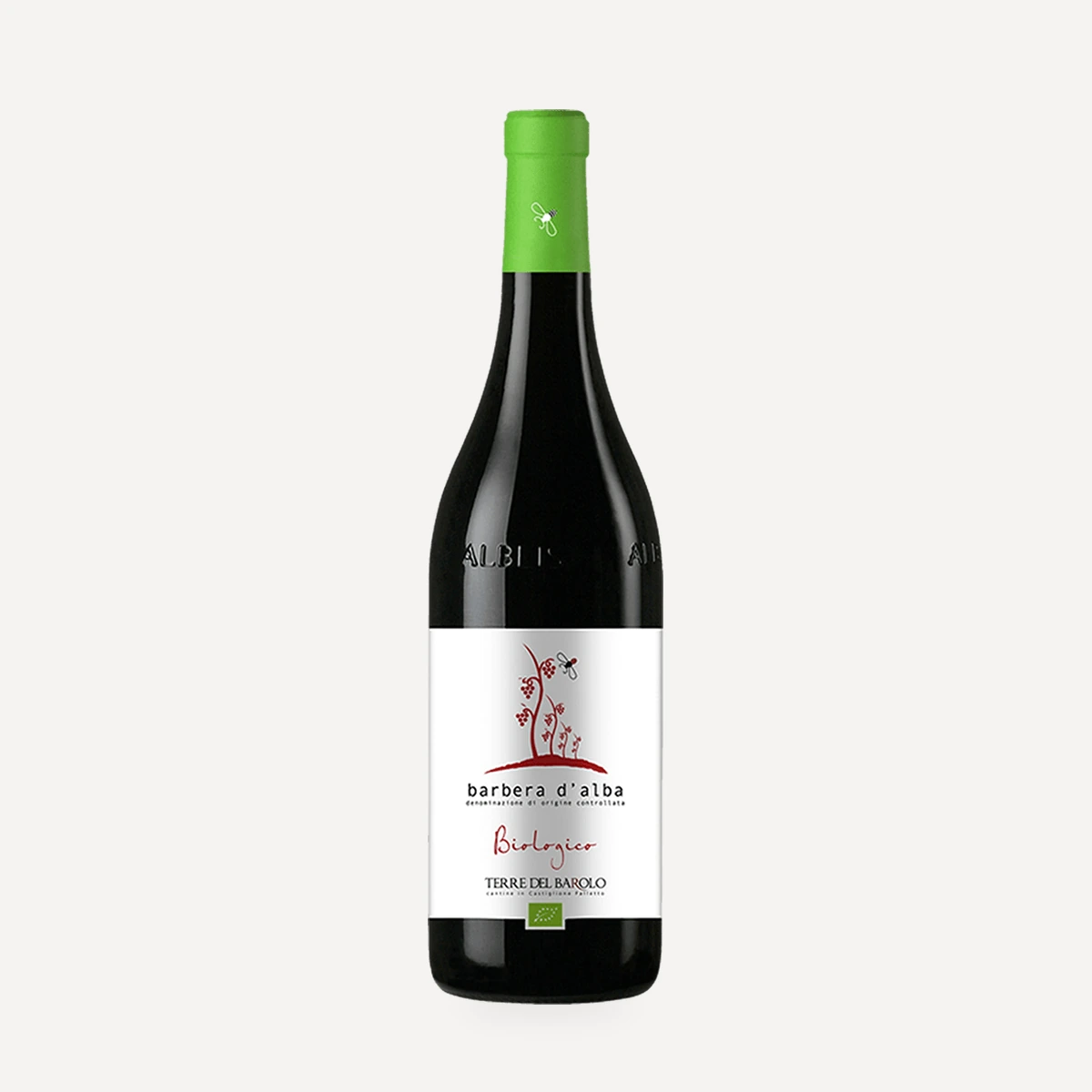 Barbera d’Alba DOC Organic wine — Terre del Barolo winery — Dionysus