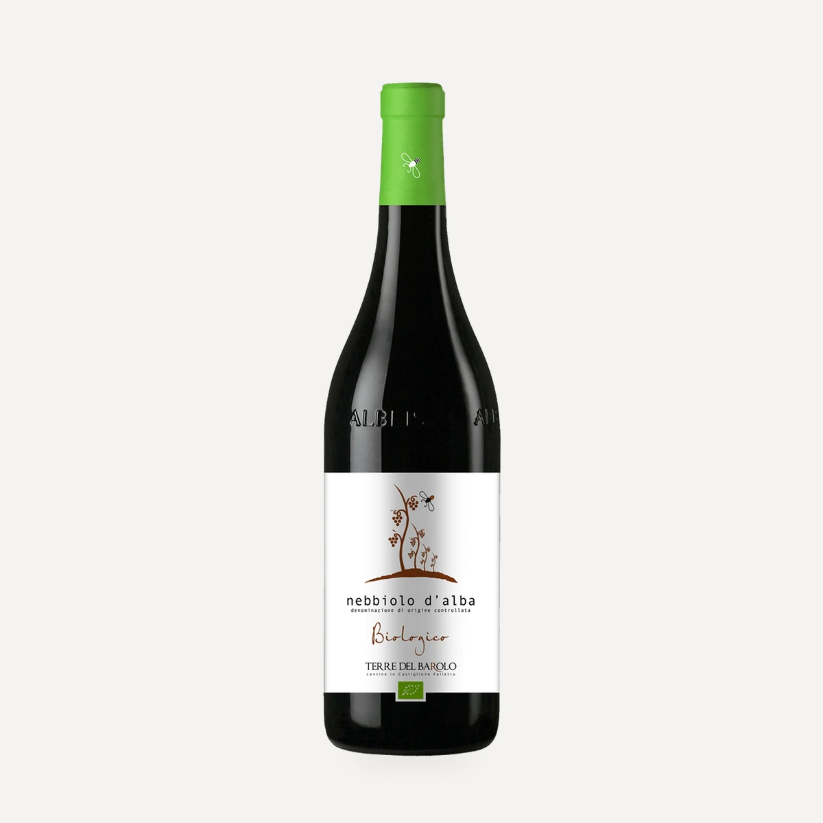 Nebbiolo d’Alba Organic DOC wine — Terre del Barolo winery — Dionysus