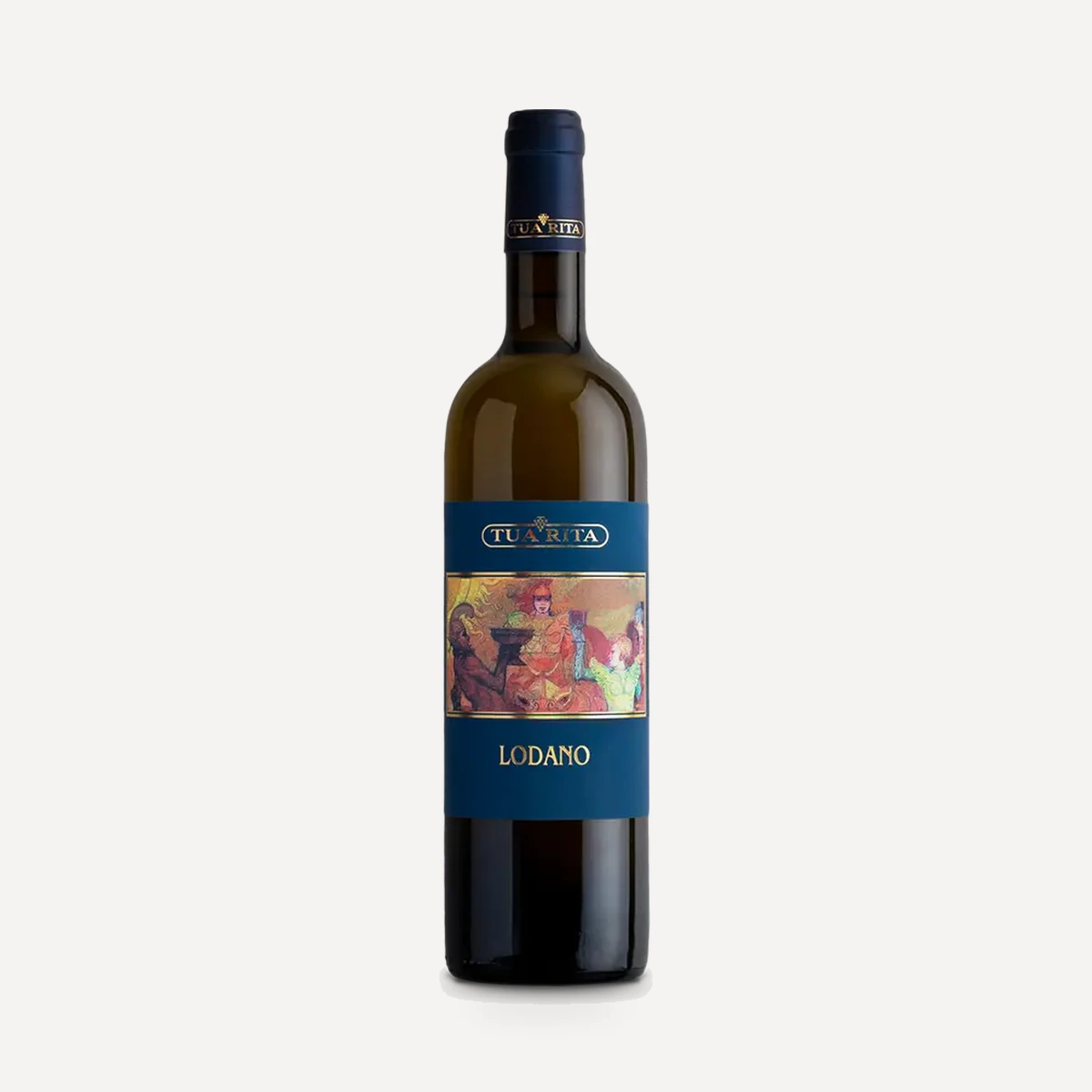 Lodano Bianco wine — Tua Rita winery — Dionysus