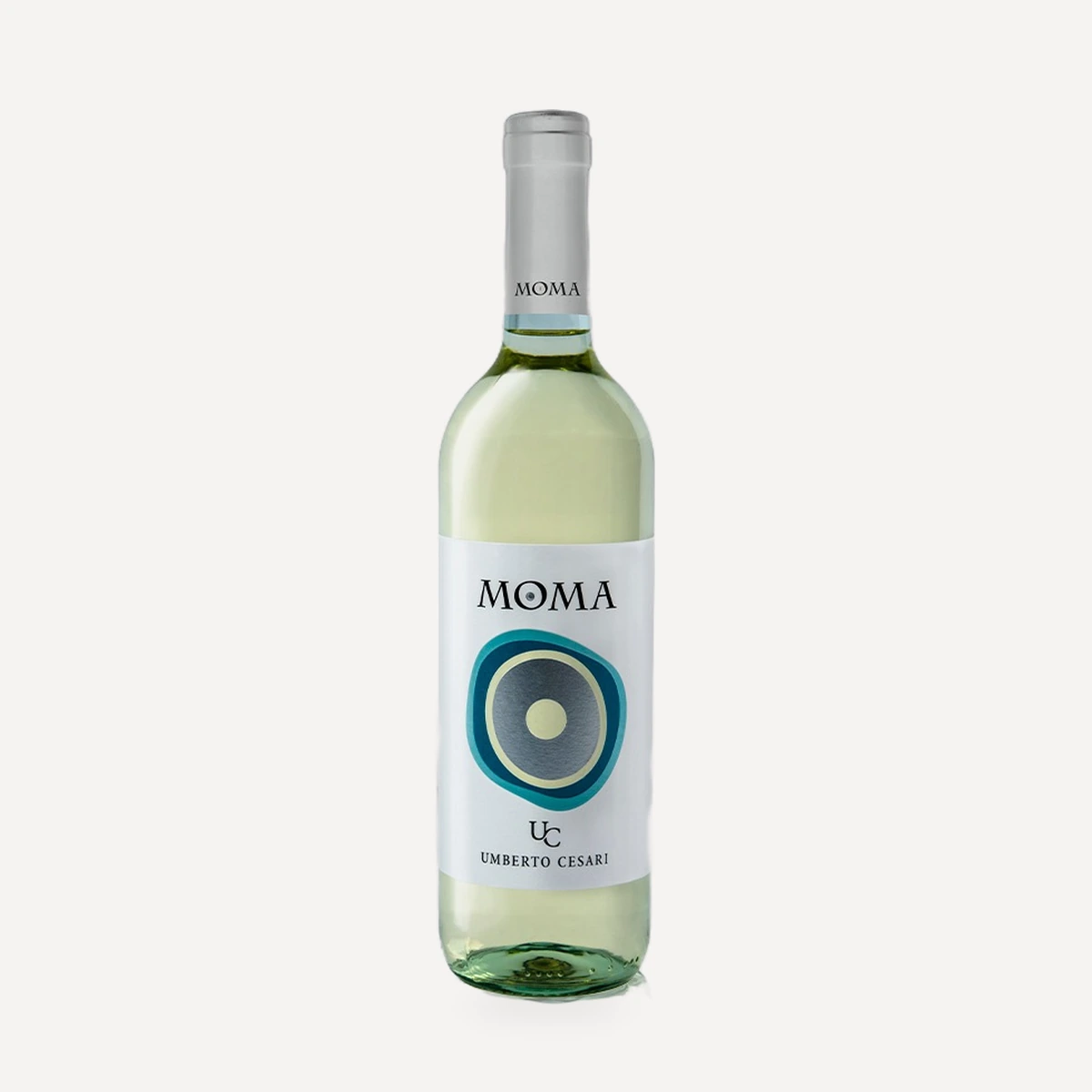 Moma Bianco wine — Umberto Cesari winery — Dionysus