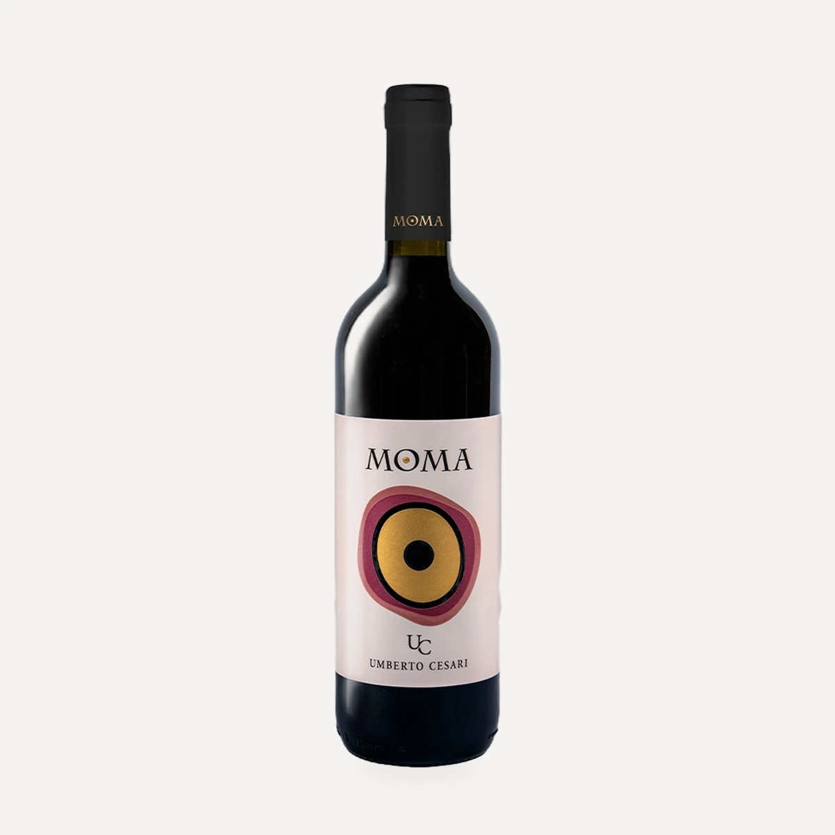 Moma Rosso wine — Umberto Cesari winery — Dionysus