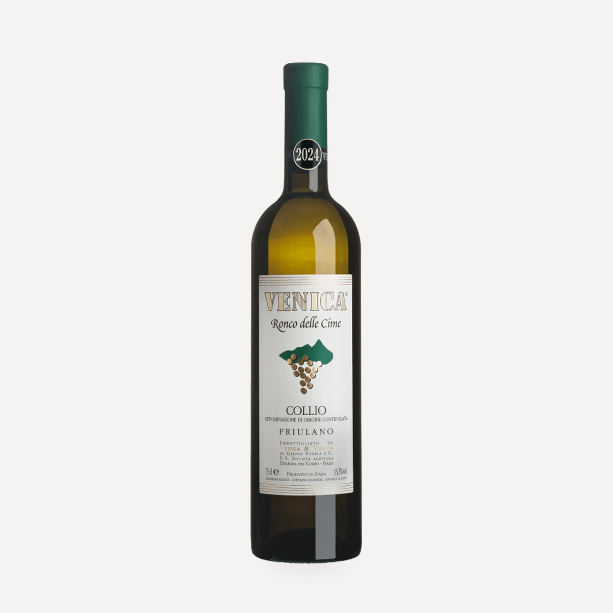Ronco delle Cime • Friulano Collio DOC wine — Venica winery — Dionysus