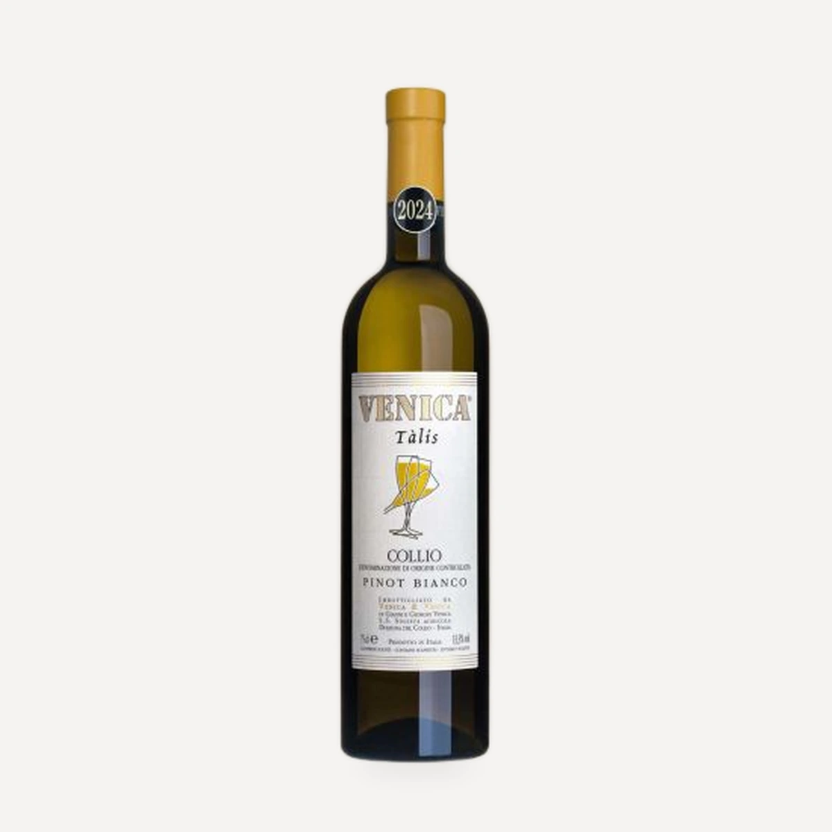 Tàlis • Pinot Bianco Collio DOC wine — Venica winery — Dionysus