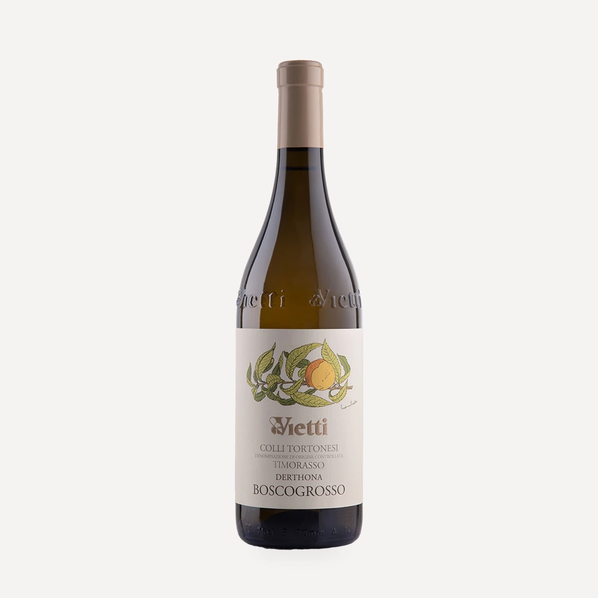 Derthona Timorasso Boscogrosso wine — Vietti winery — Dionysus