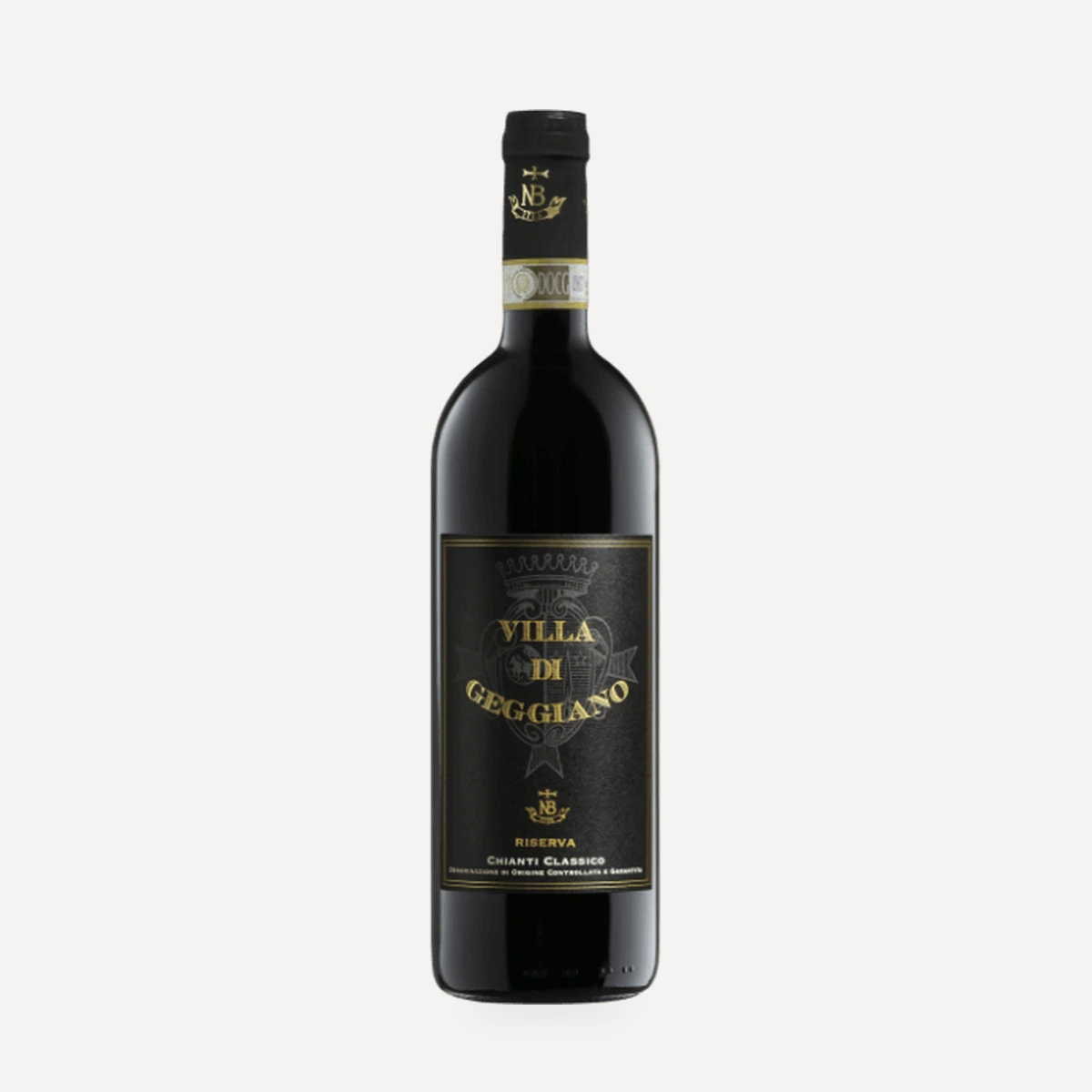 Chianti Classico Riserva wine — Geggiano winery — Dionysus