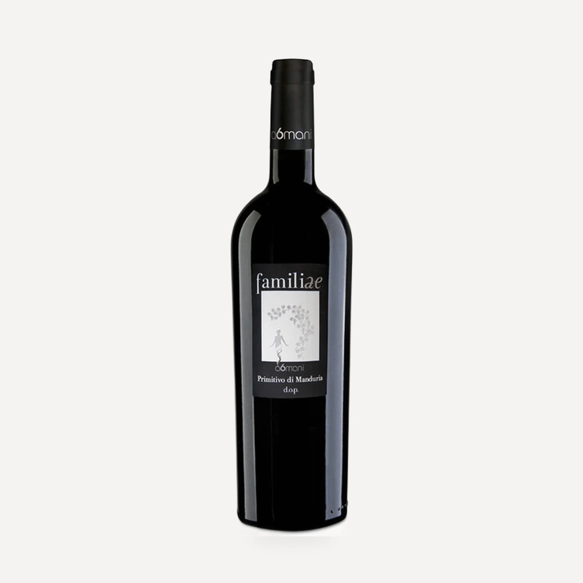 Familiae Primitivo di Manduria DOP wine — A6mani winery — Dionysus