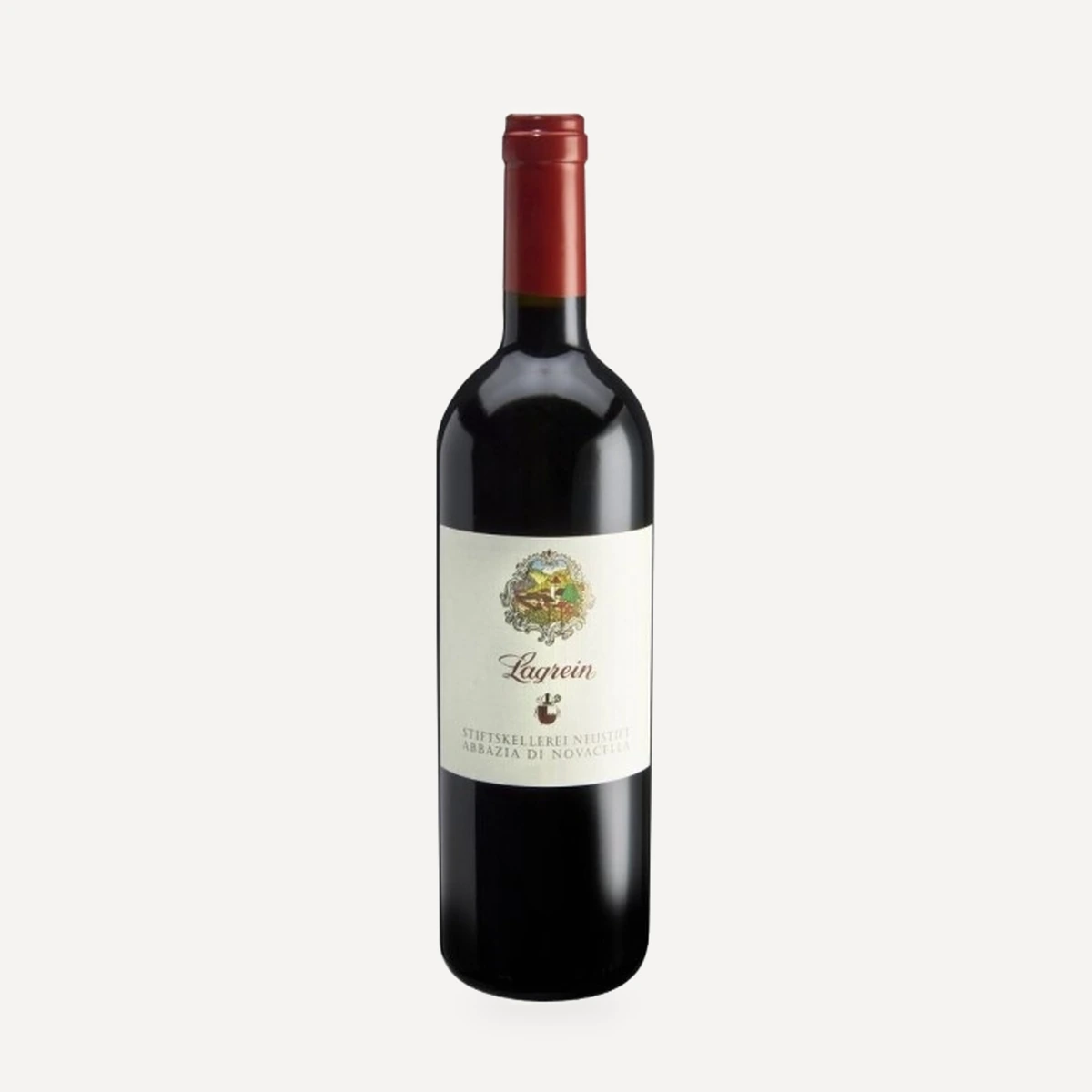 Lagrein Alto Adige DOC wine — Abbazia di Novacella Stiftskellerei Neustift winery — Dionysus