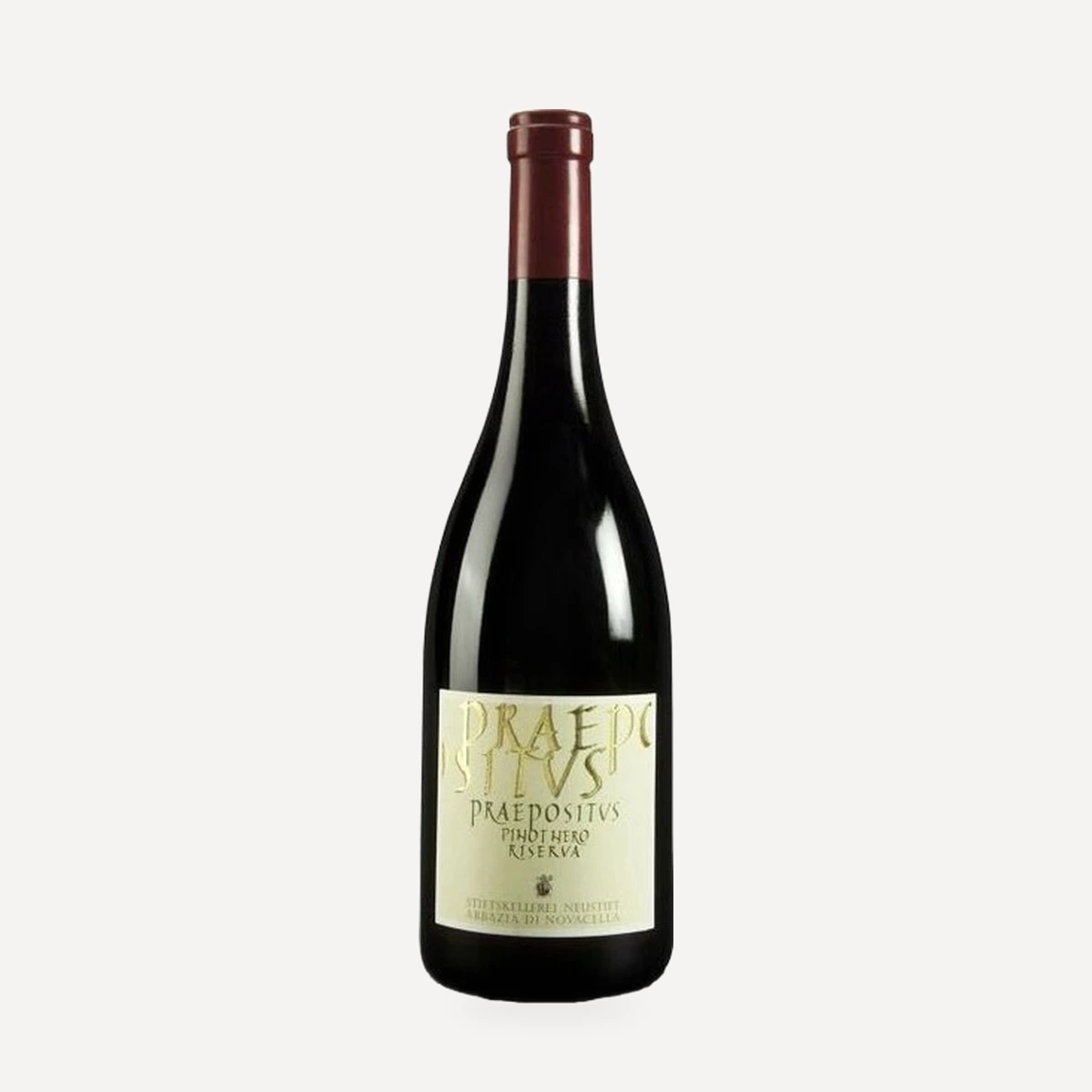 Pinot Nero Riserva Praepositus Alto Adige DOC wine — Abbazia di Novacella Stiftskellerei Neustift winery — Dionysus