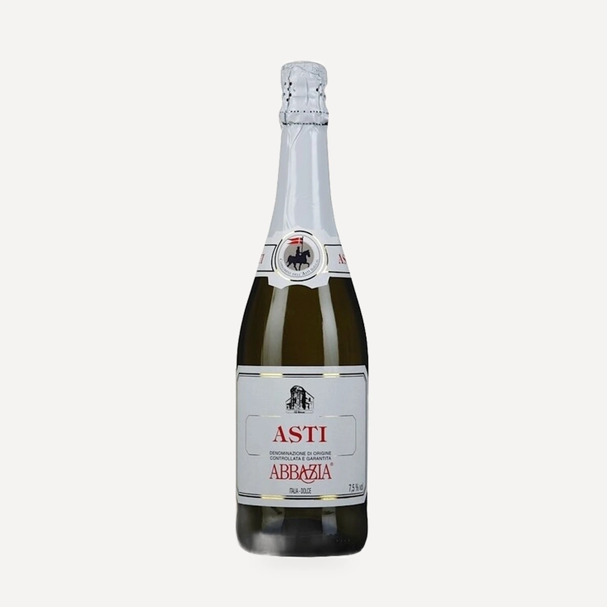 Abbazia Asti Spumante DOCG wine — Abbazia di San Gaudenzio winery — Dionysus
