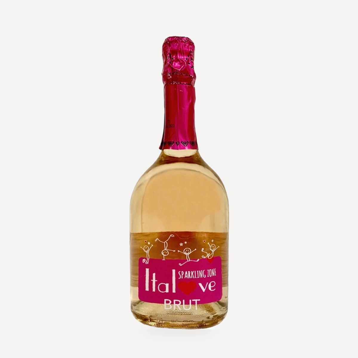 Italove Brut Rose wine — Abbazia di San Gaudenzio winery — Dionysus