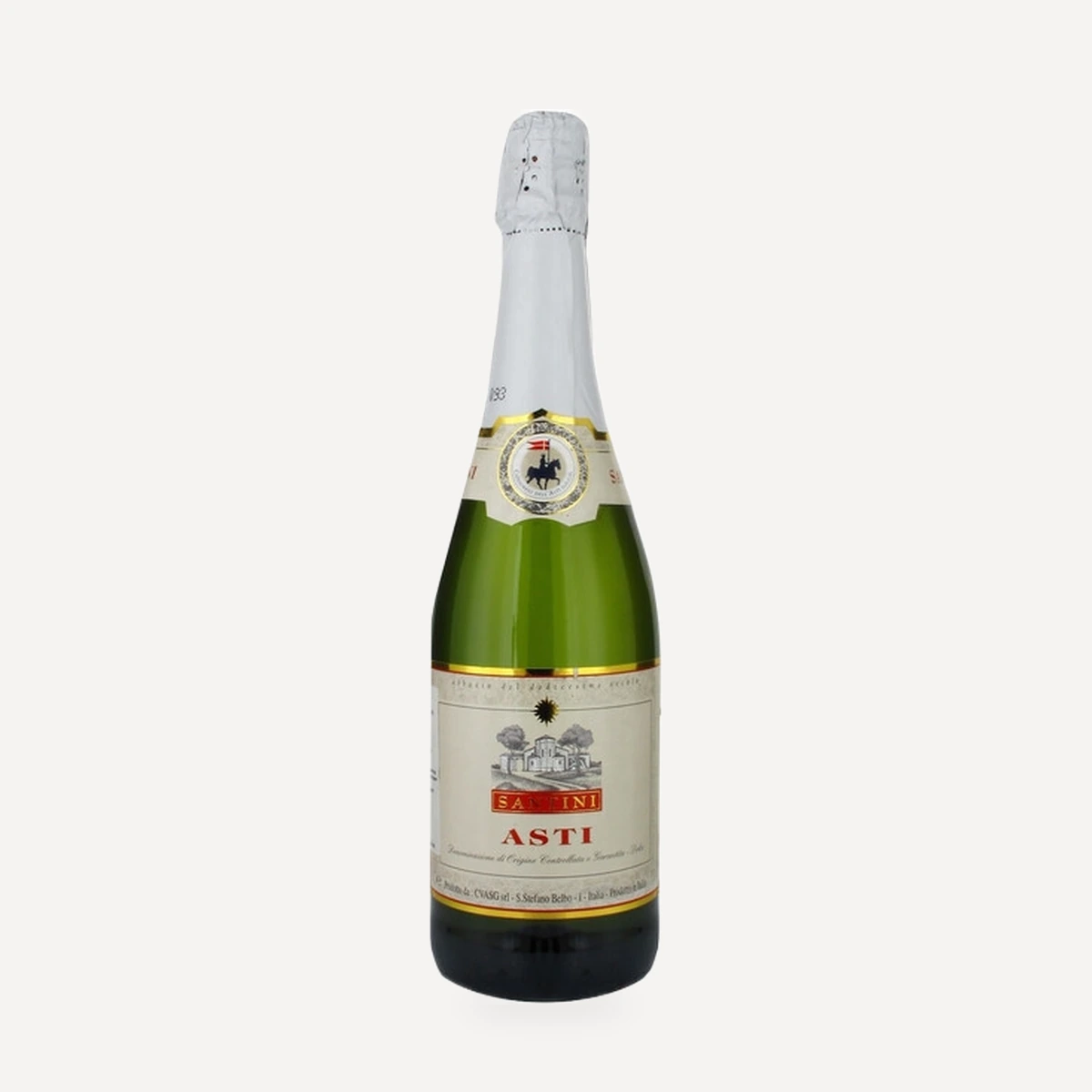 Santini Asti DOCG wine — Abbazia di San Gaudenzio winery — Dionysus