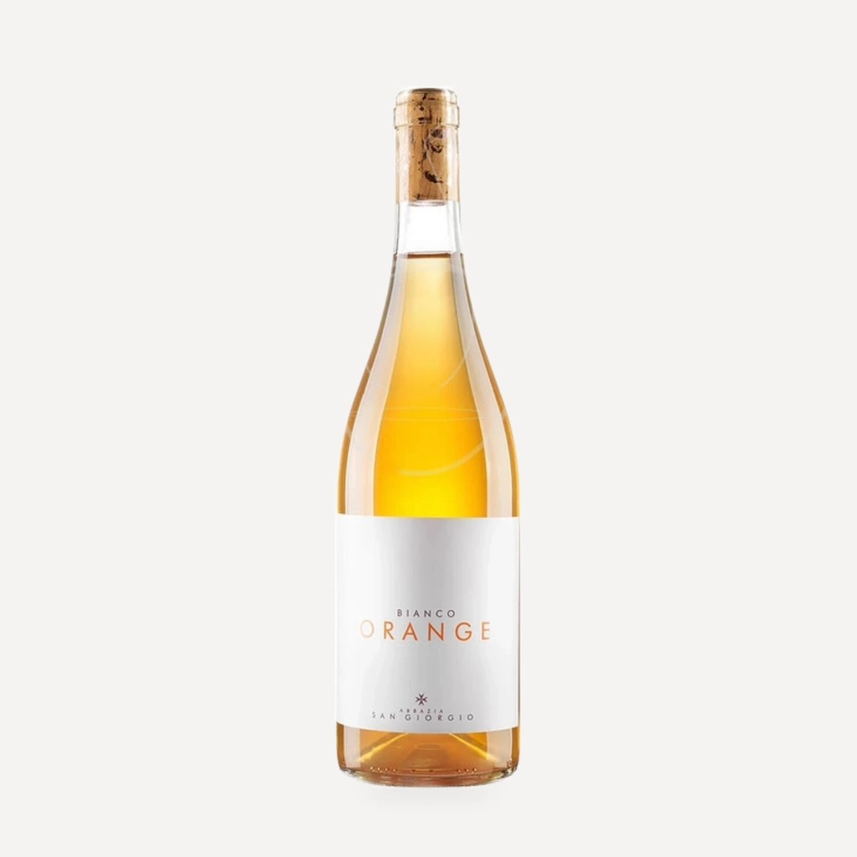 Orange Terre Siciliane IGT wine — Abbazia San Giorgio winery — Dionysus