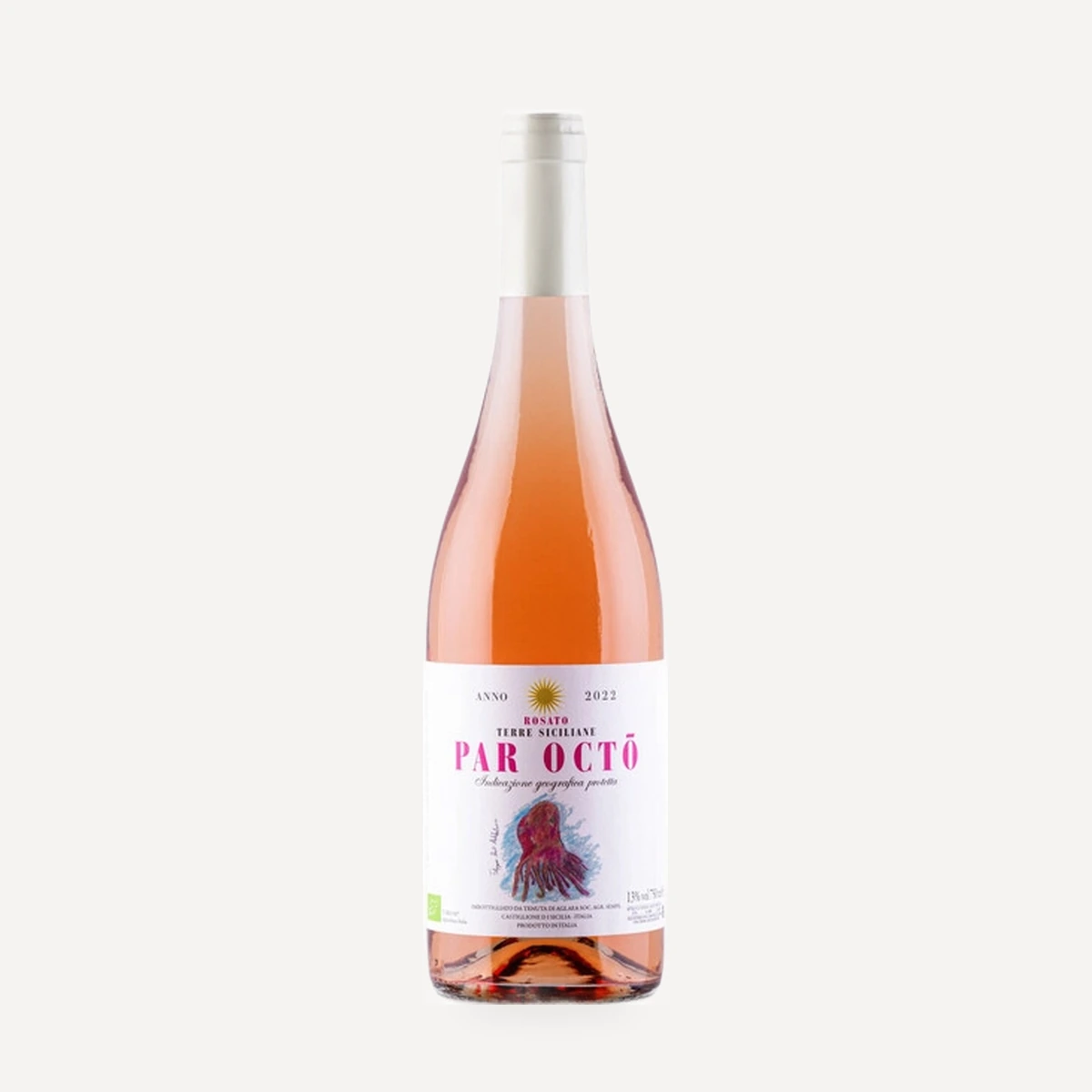 Par Octo Rosato Terre Siciliane IGT wine — Aglaea winery — Dionysus