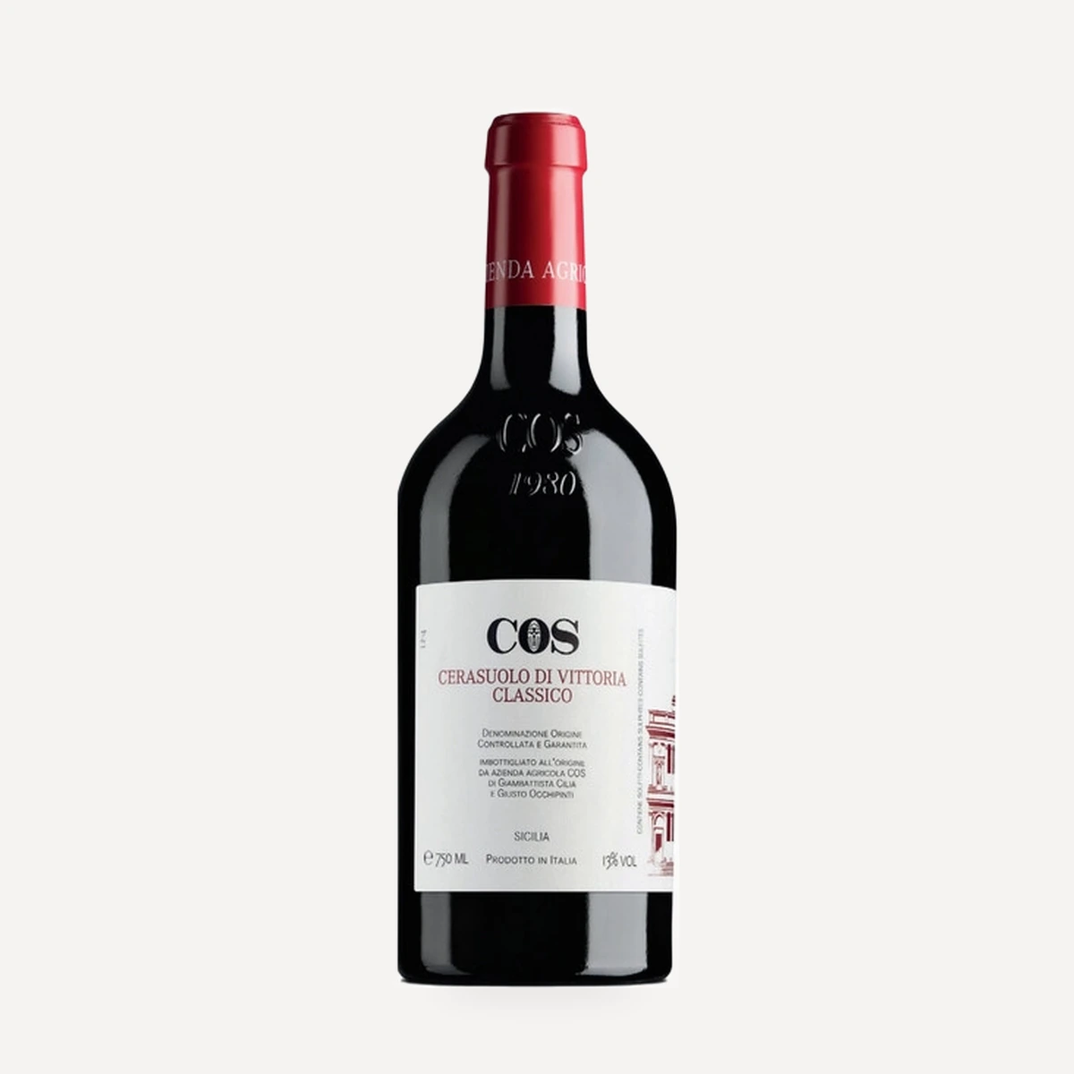 Cerasuolo di Vittoria Classico DOCG wine — Agricola Cos winery — Dionysus