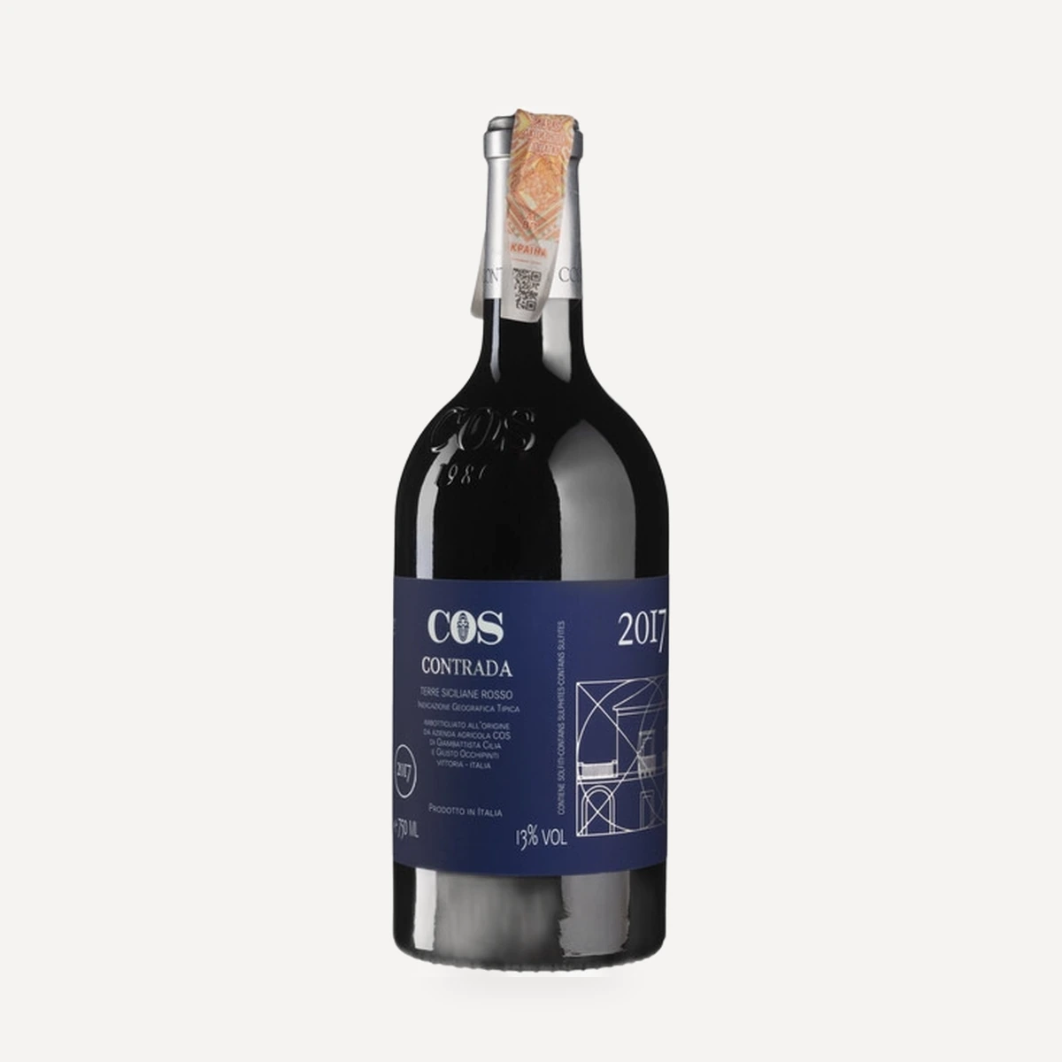 Contrada IGP wine — Agricola Cos winery — Dionysus