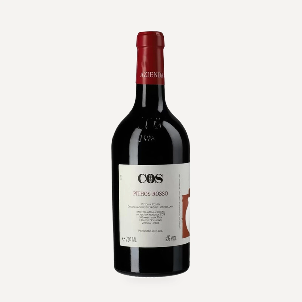 Pithos Rosso IGT wine — Agricola Cos winery — Dionysus
