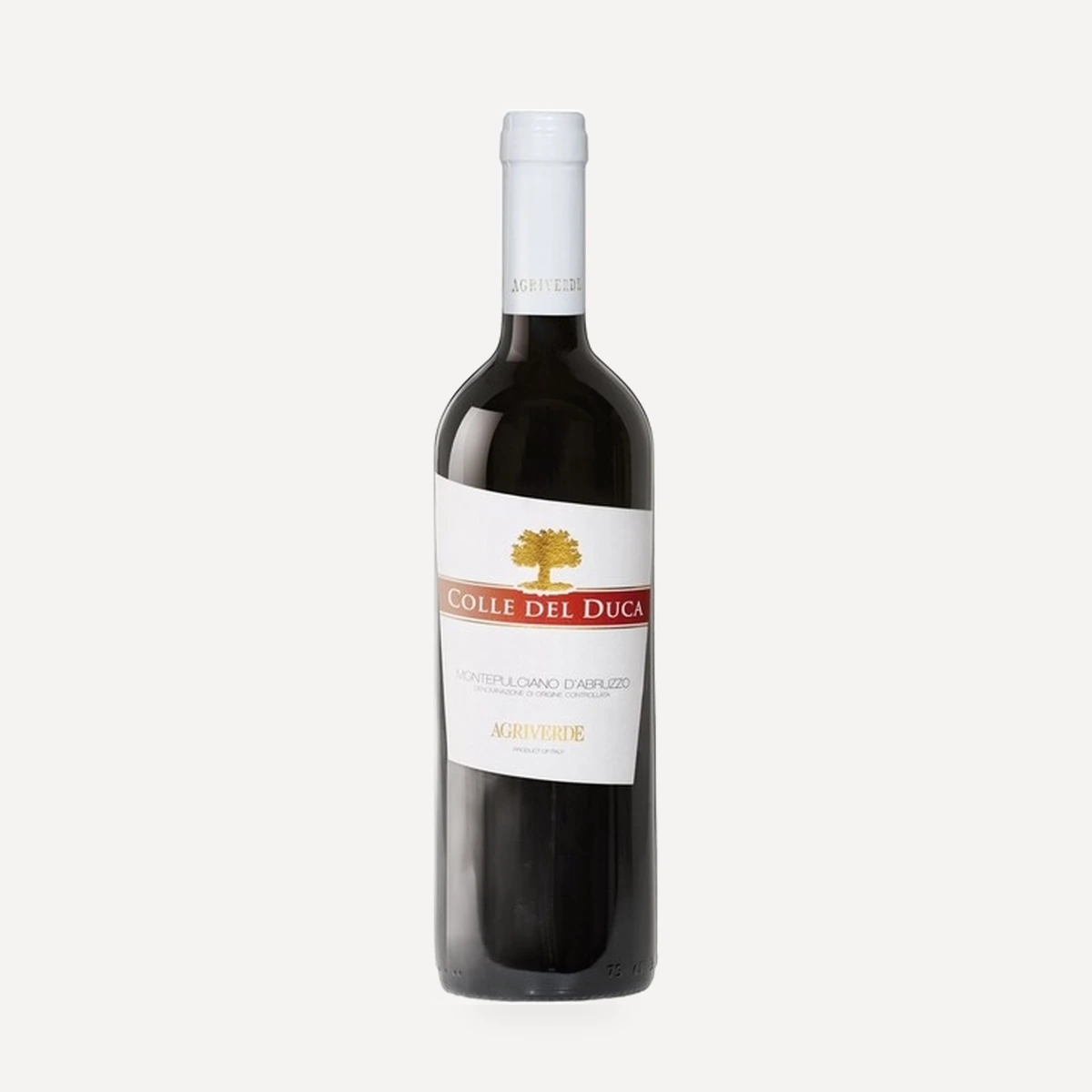 Colle del Duca Montepulciano D'Abruzzo DOC wine — Agriverde winery — Dionysus