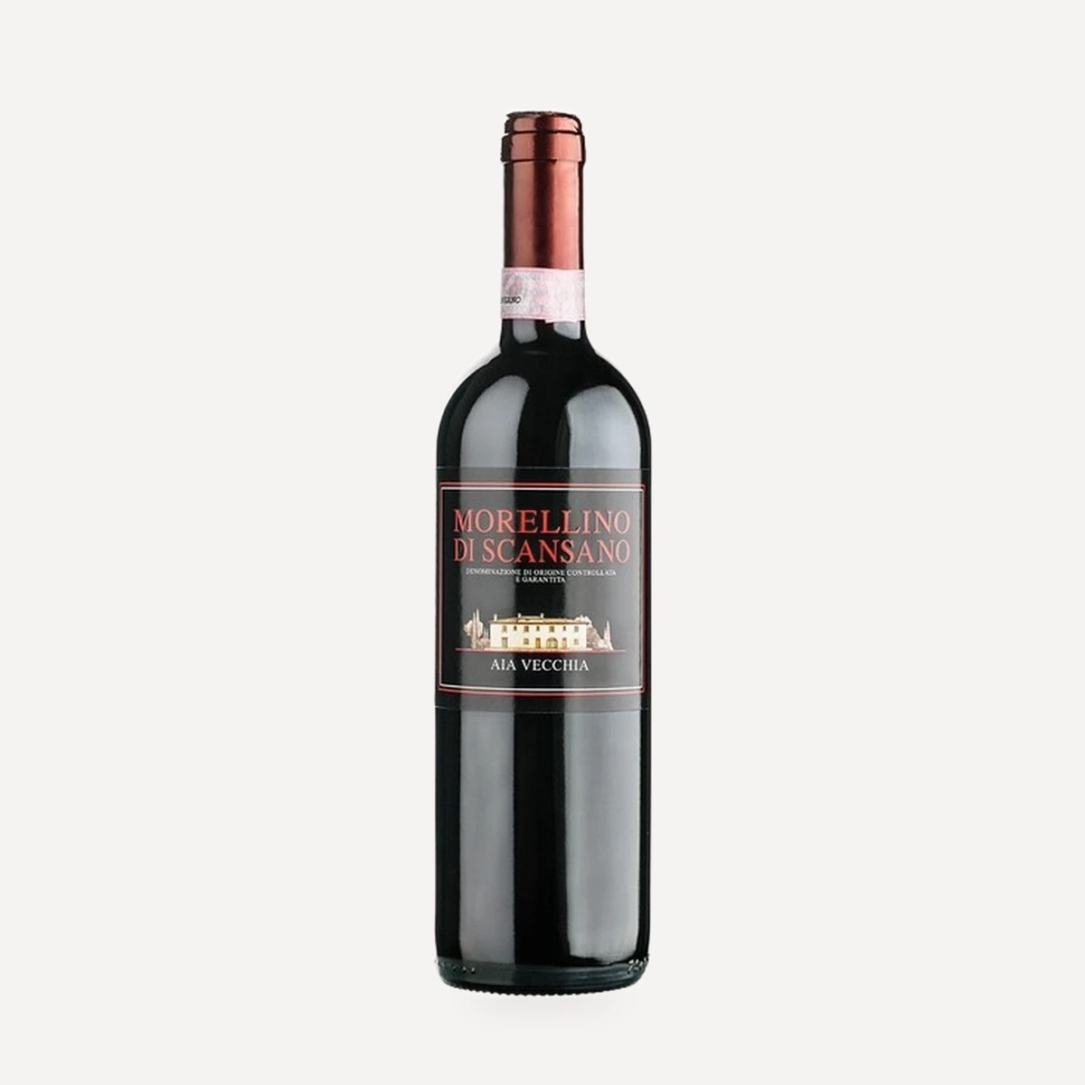 Morellino di Scansano DOCG wine — Aia Vecchia winery — Dionysus
