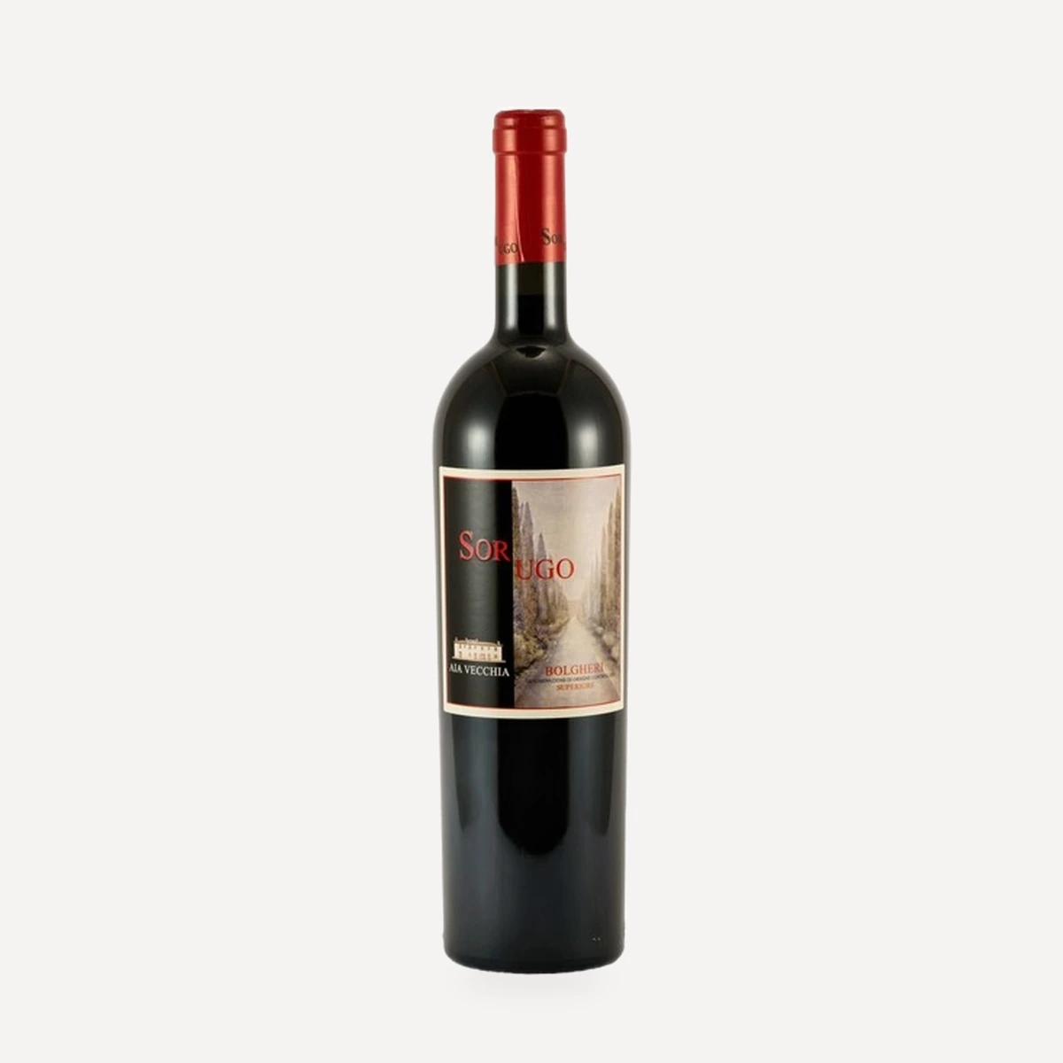 SorUgo Bolgheri Superiore DOC wine — Aia Vecchia winery — Dionysus